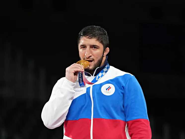 Russian freestyle wrestler Abdurashid Saadulaev, nicknamed Russian Tank, became a six-time world champion in freestyle wrestling - Fight, Sport, Athletes, news, Dagestanis, Competitions, Victory, Champion, Longpost