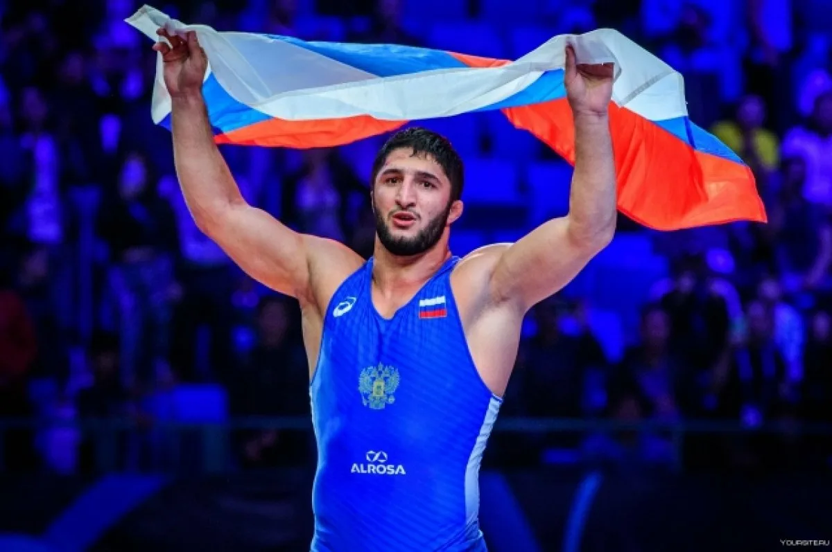 Russian freestyle wrestler Abdurashid Saadulaev, nicknamed Russian Tank, became a six-time world champion in freestyle wrestling - Fight, Sport, Athletes, news, Dagestanis, Competitions, Victory, Champion, Longpost