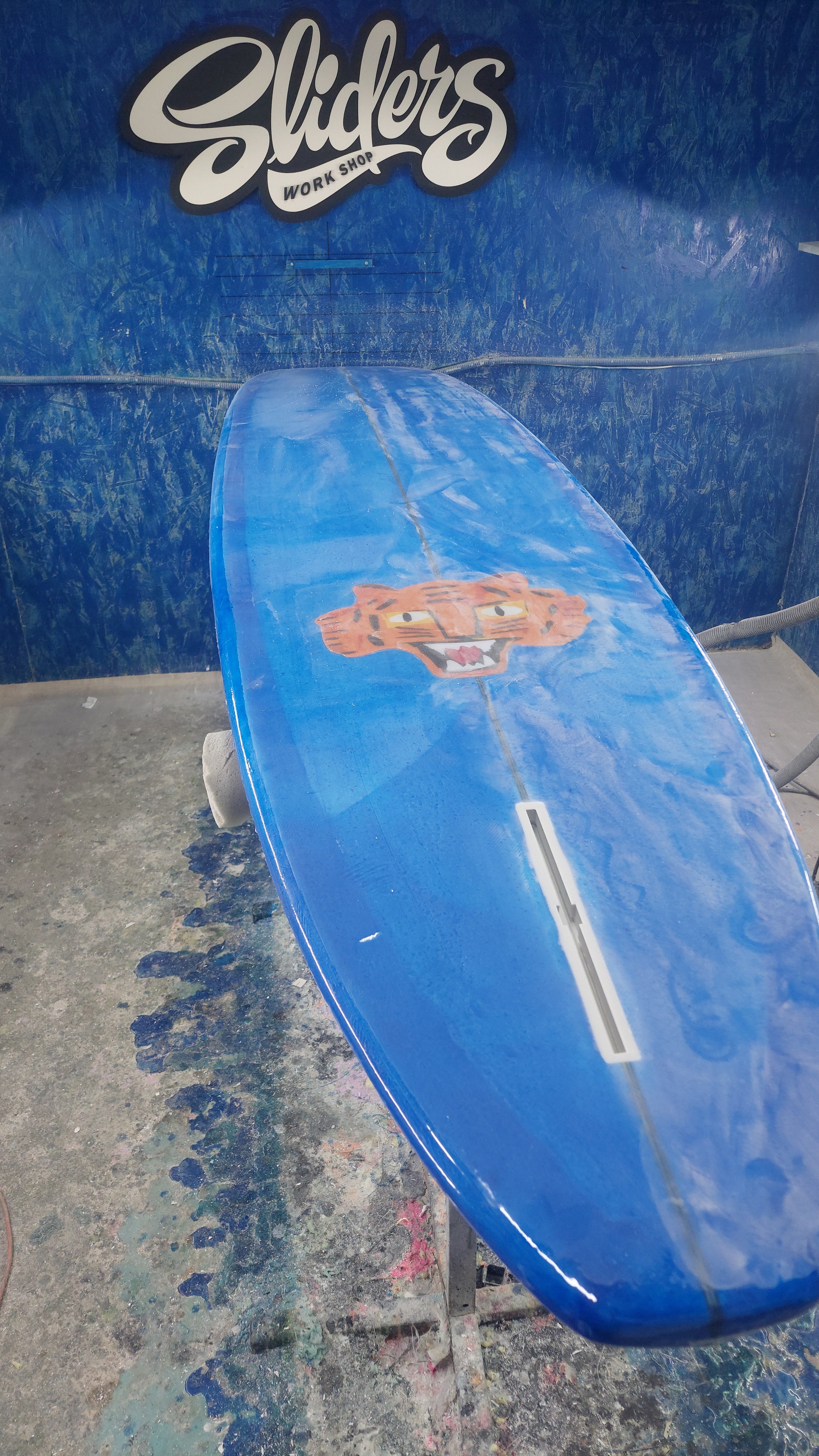 Tiger 9'0 Surfboard. New Longboard from SLIDERS Workshop - My, Surfboard, Surfer, Surfing, With your own hands, Longpost