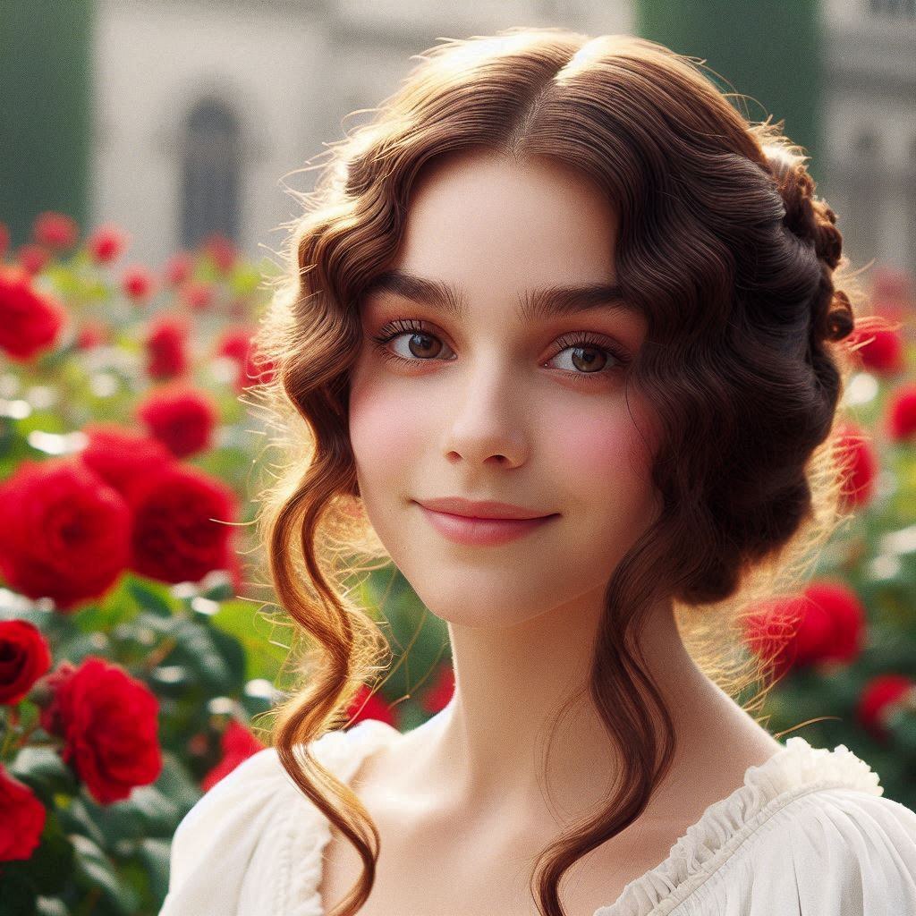 Neural network created the most beautiful girl from the novel The Count of Monte Cristo is simply charming - My, Count of Monte Cristo, Girls, Charm, beauty, Longpost, Neural network art