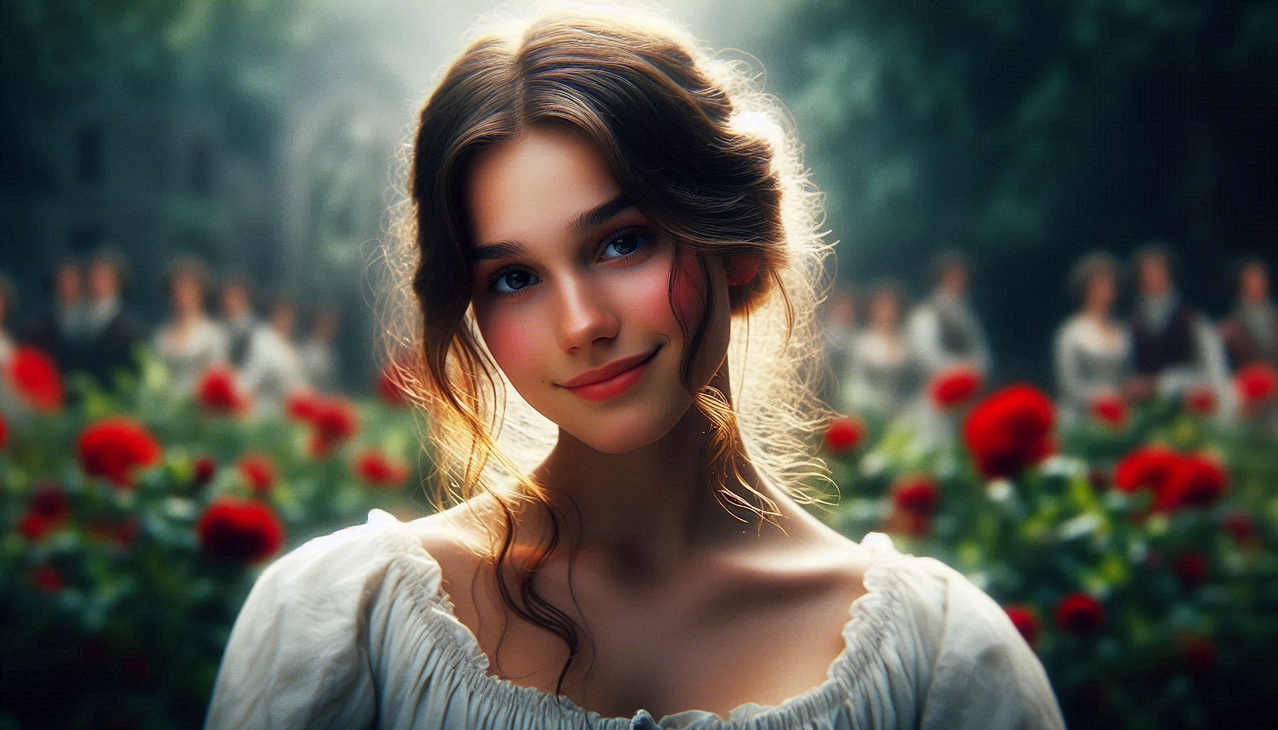 Neural network created the most beautiful girl from the novel The Count of Monte Cristo is simply charming - My, Count of Monte Cristo, Girls, Charm, beauty, Longpost, Neural network art