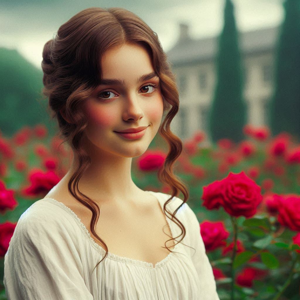 Neural network created the most beautiful girl from the novel The Count of Monte Cristo is simply charming - My, Count of Monte Cristo, Girls, Charm, beauty, Longpost, Neural network art