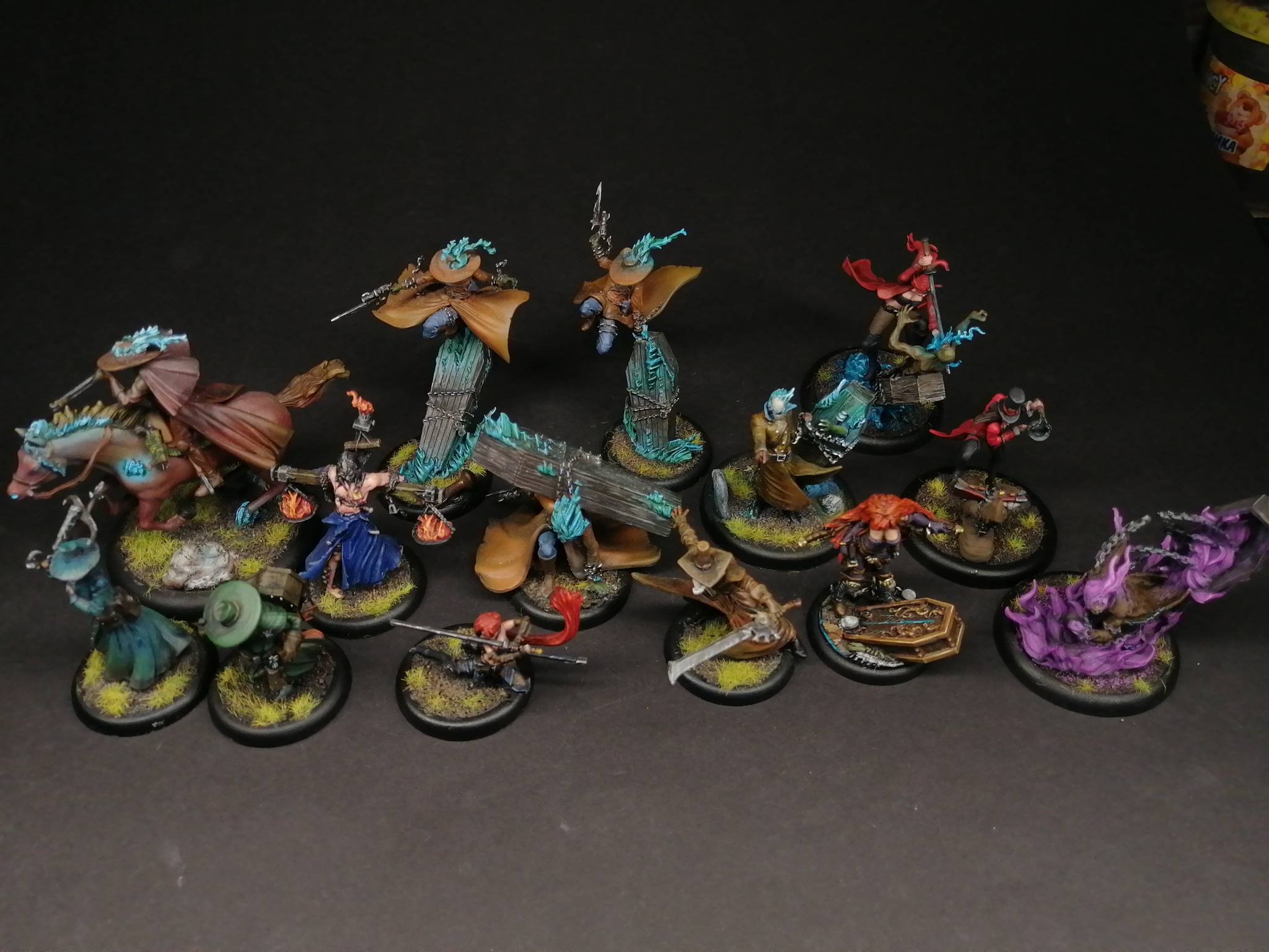 Gang for Wargame Malifaux - My, Collecting, Board games, Painting miniatures, Modeling, Miniature, Wargame, Collection, Malifaux, Longpost