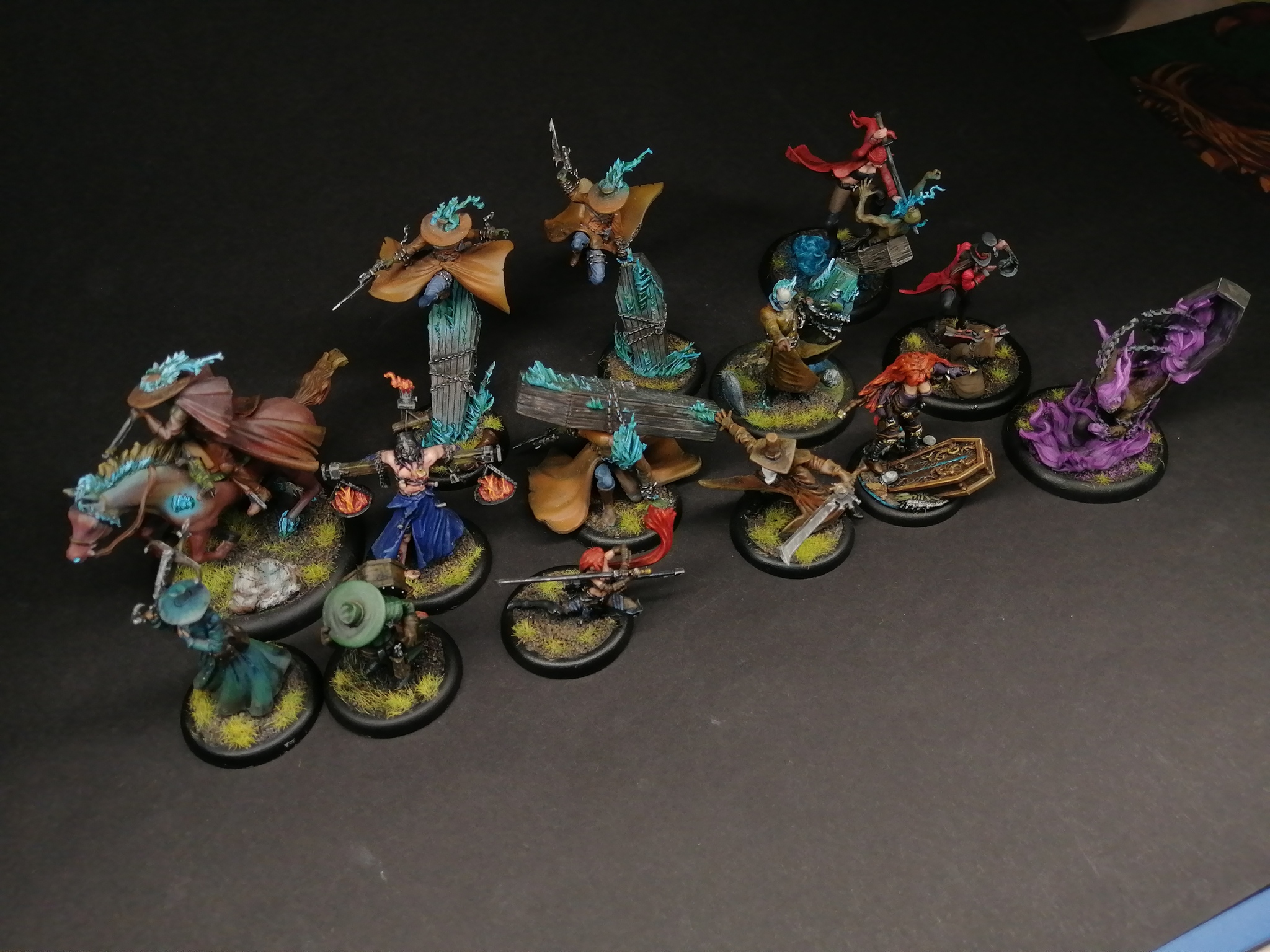 Gang for Wargame Malifaux - My, Collecting, Board games, Painting miniatures, Modeling, Miniature, Wargame, Collection, Malifaux, Longpost