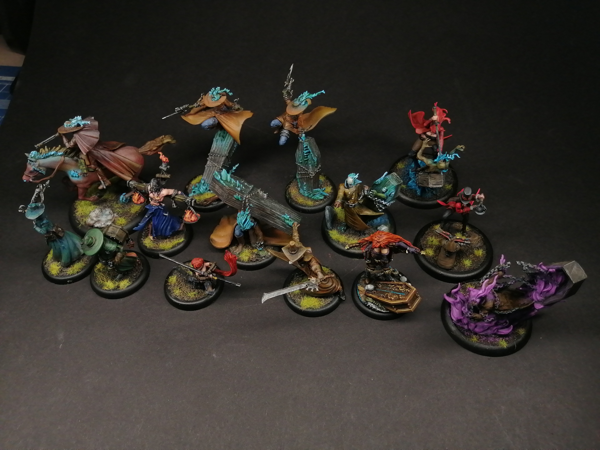 Gang for Wargame Malifaux - My, Collecting, Board games, Painting miniatures, Modeling, Miniature, Wargame, Collection, Malifaux, Longpost