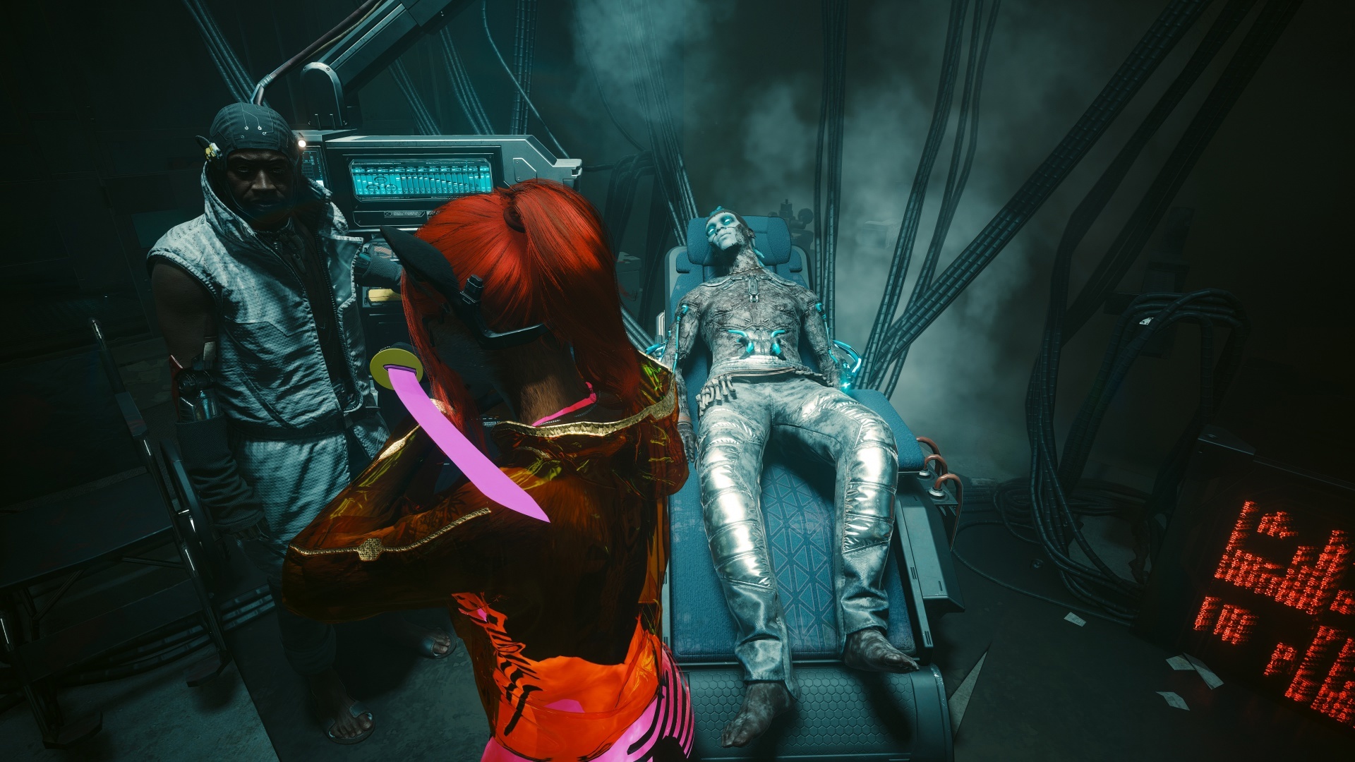 Фурри в Cyberpunk 2077 #29 Foxy V Biosculpted Exotics Mod + Biosculpted Exotics Retexture and Fixes + JB - TPP MOD WIP third person - Моё, Фурри, Cyberpunk 2077, Скриншот, Моды, Длиннопост, Лиса, Furry Fox