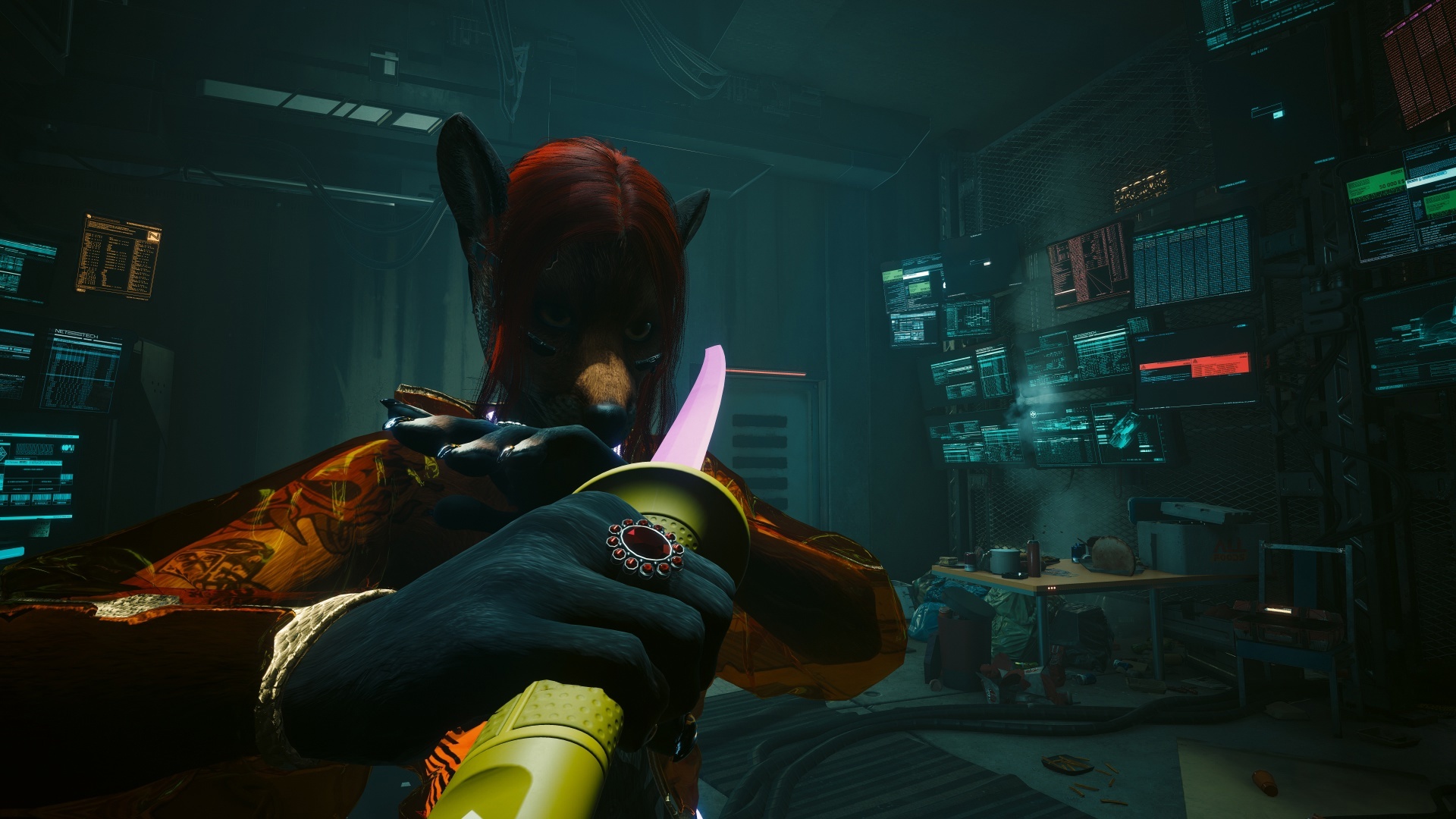 Фурри в Cyberpunk 2077 #29 Foxy V Biosculpted Exotics Mod + Biosculpted Exotics Retexture and Fixes + JB - TPP MOD WIP third person - Моё, Фурри, Cyberpunk 2077, Скриншот, Моды, Длиннопост, Лиса, Furry Fox