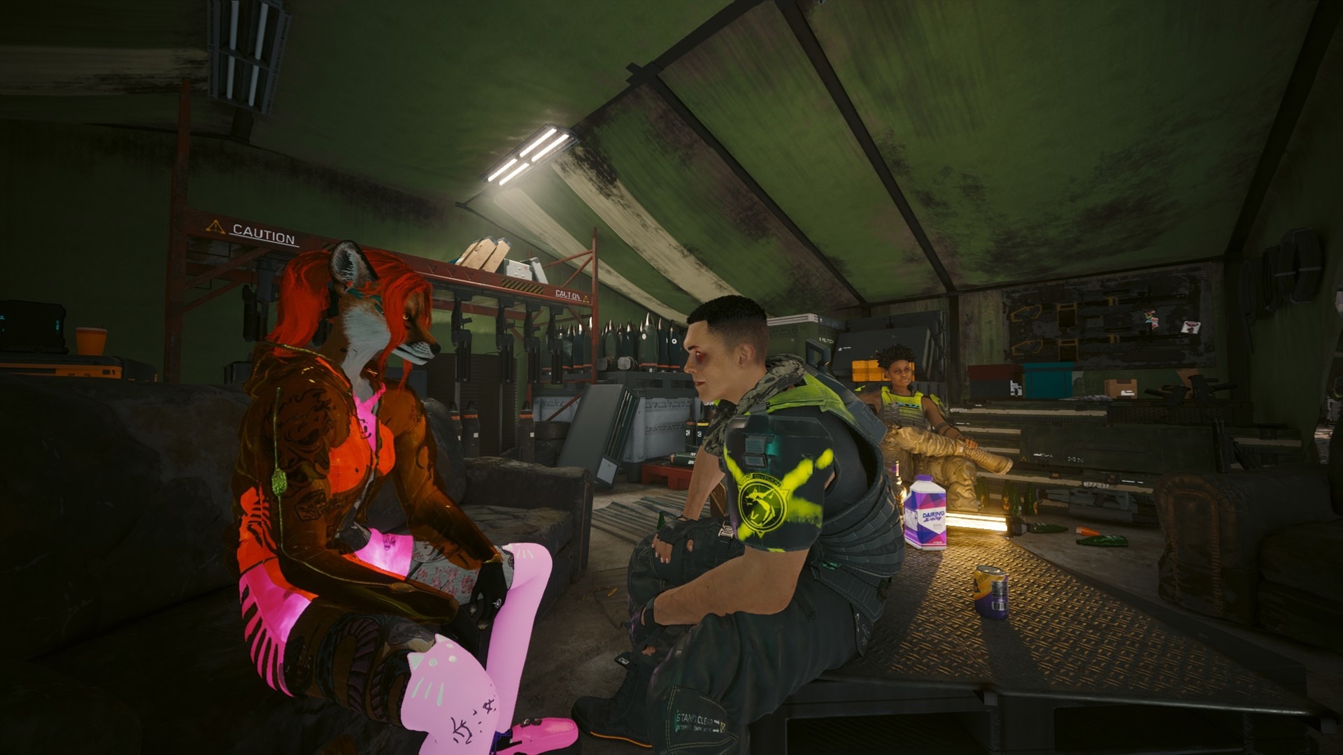 Фурри в Cyberpunk 2077 #29 Foxy V Biosculpted Exotics Mod + Biosculpted Exotics Retexture and Fixes + JB - TPP MOD WIP third person - Моё, Фурри, Cyberpunk 2077, Скриншот, Моды, Длиннопост, Лиса, Furry Fox