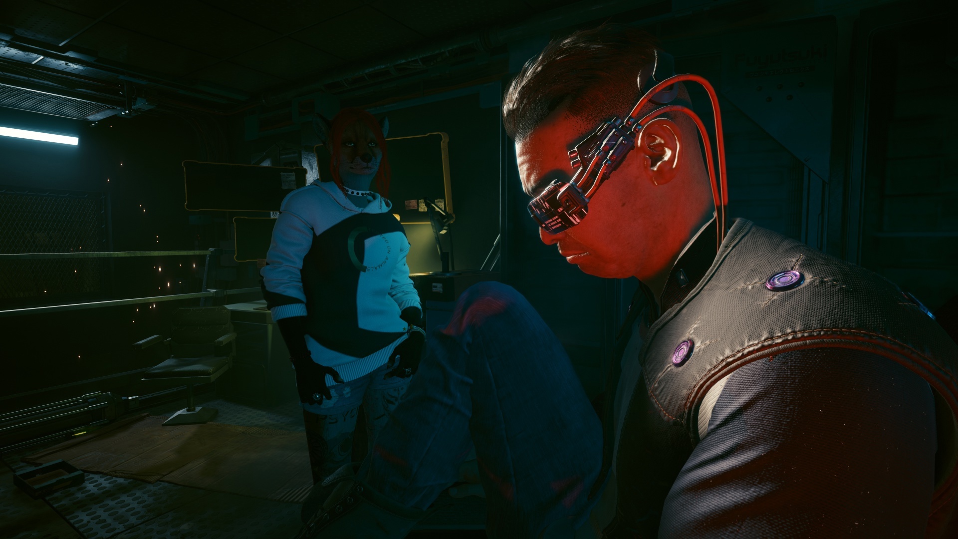 Фурри в Cyberpunk 2077 #29 Foxy V Biosculpted Exotics Mod + Biosculpted Exotics Retexture and Fixes + JB - TPP MOD WIP third person - Моё, Фурри, Cyberpunk 2077, Скриншот, Моды, Длиннопост, Лиса, Furry Fox