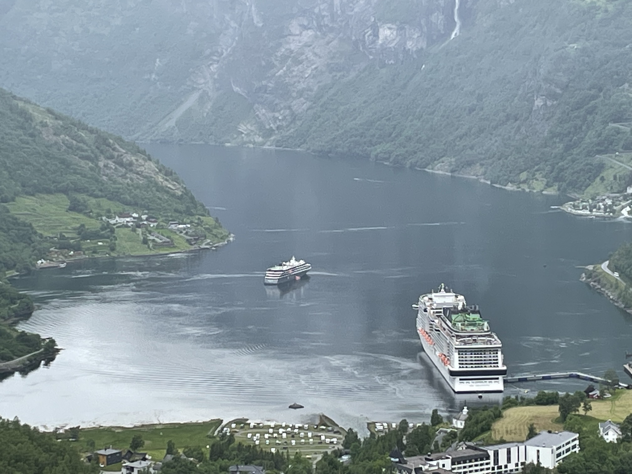 Norway - My, Cruise liners, Norway, The mountains, The photo