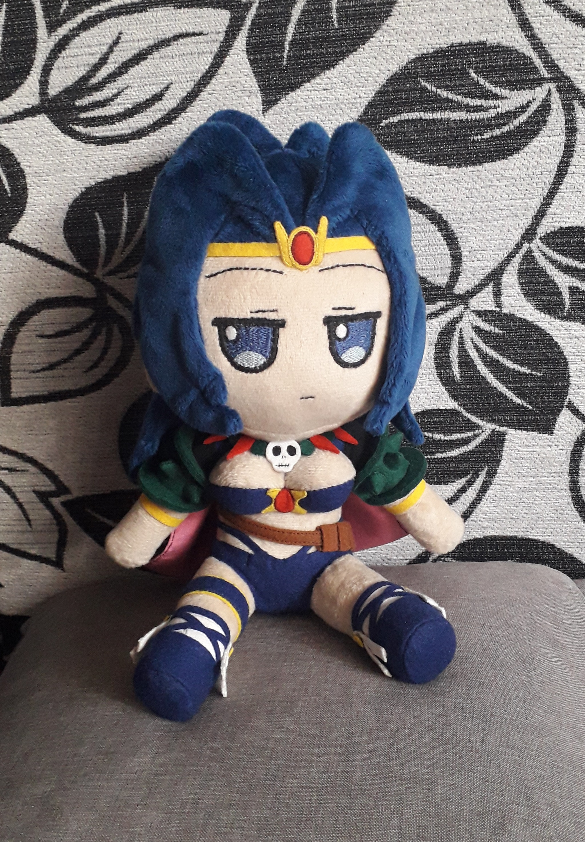 Naga the Plush Serpent - My, Slayers, Plush Toys, Needlework, Anime, Longpost, Naga The Serpent