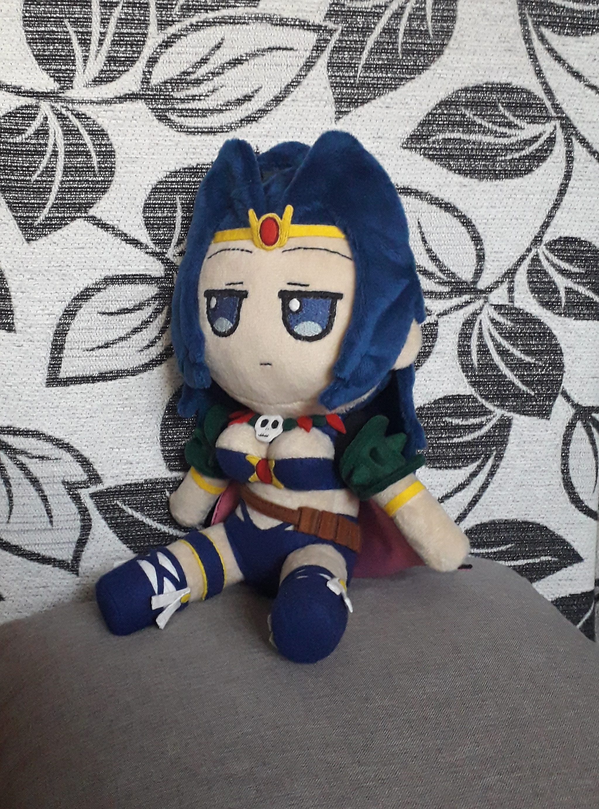 Naga the Plush Serpent - My, Slayers, Plush Toys, Needlework, Anime, Longpost, Naga The Serpent