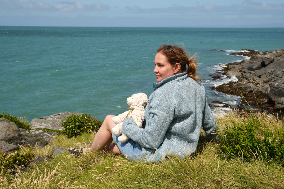 New Zealand. Upside Down on a Long White Cloud. Part 10 - The end of the world, New Zealand, Cook, Mutton, Sheeps, The hobbit, Troll, Oysters, Longpost