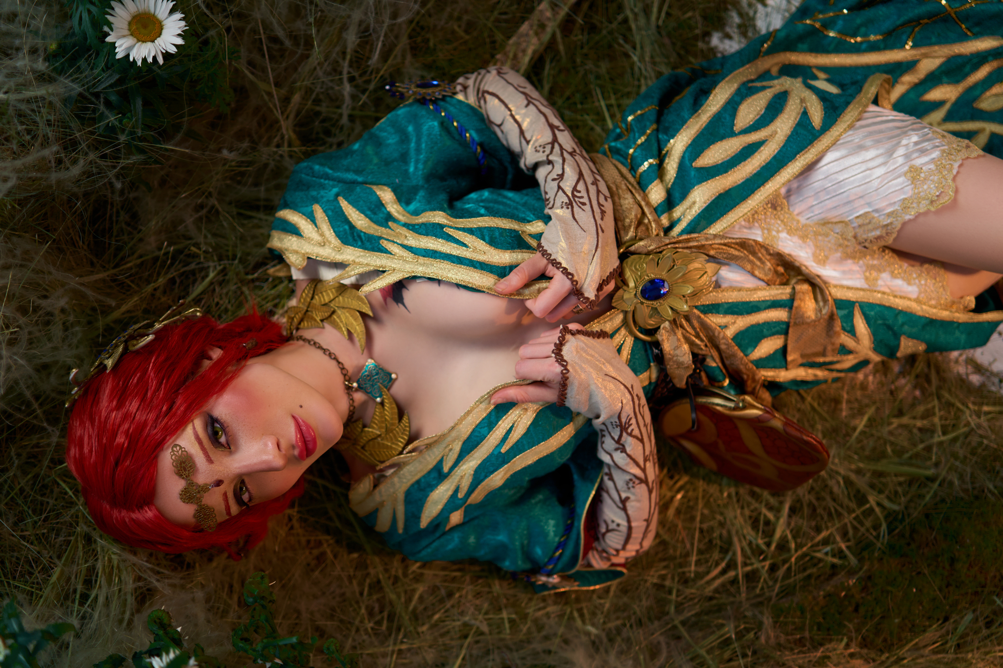 November 3rd - Cosplay Day! Triss congratulates everyone involved) - My, Cosplay, Triss Merigold, Witcher, The Witcher 3: Wild Hunt, Holidays, Longpost