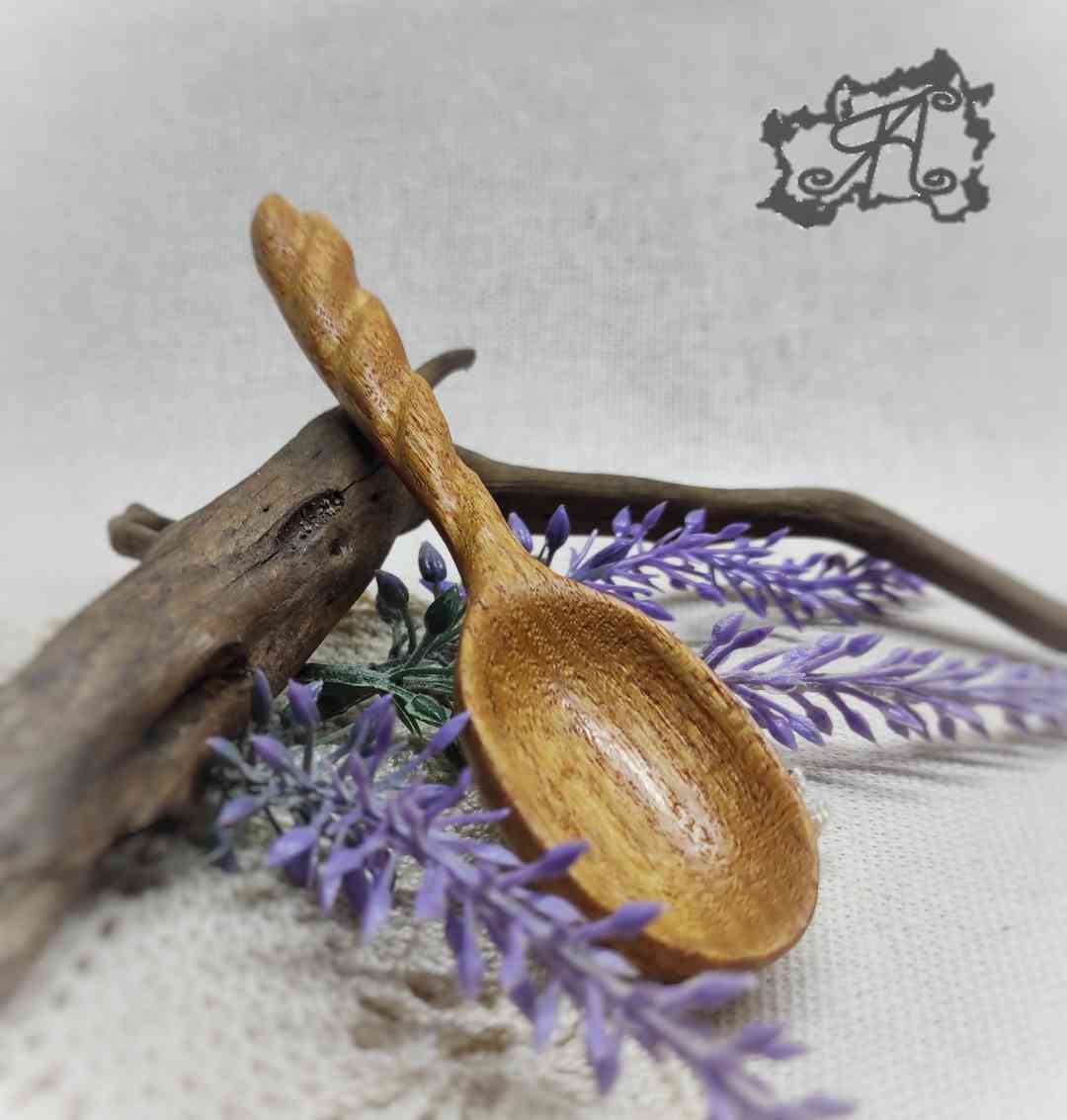 Wooden spoon - My, A spoon, Wood products, Serving, Longpost