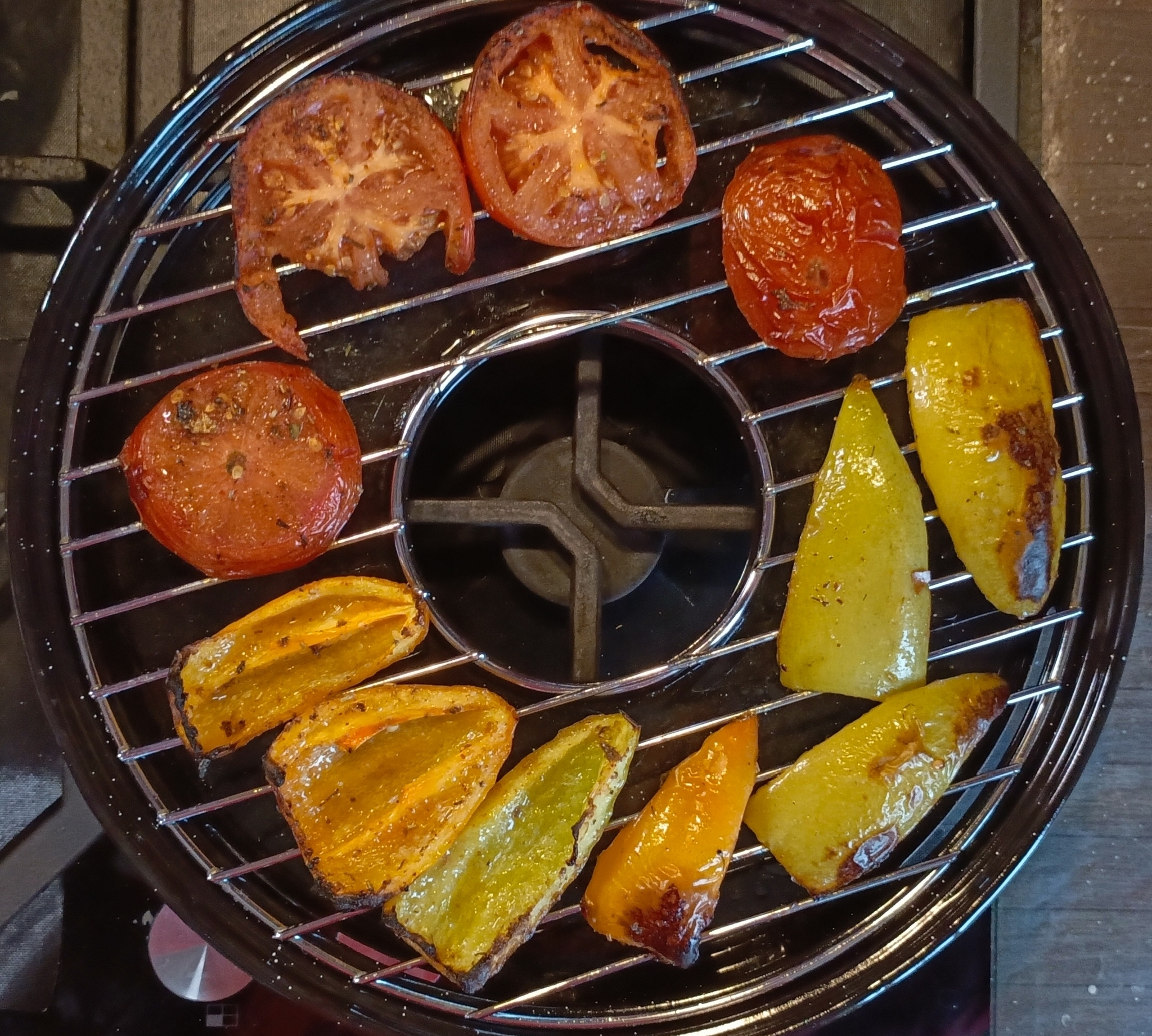 Grill-gas frying pan. How does it compare to an electric barbecue and a regular grill pan? - My, Men's cooking, Comparison, Overview, Meat, Frying pan-Grill, Shashlik, Longpost