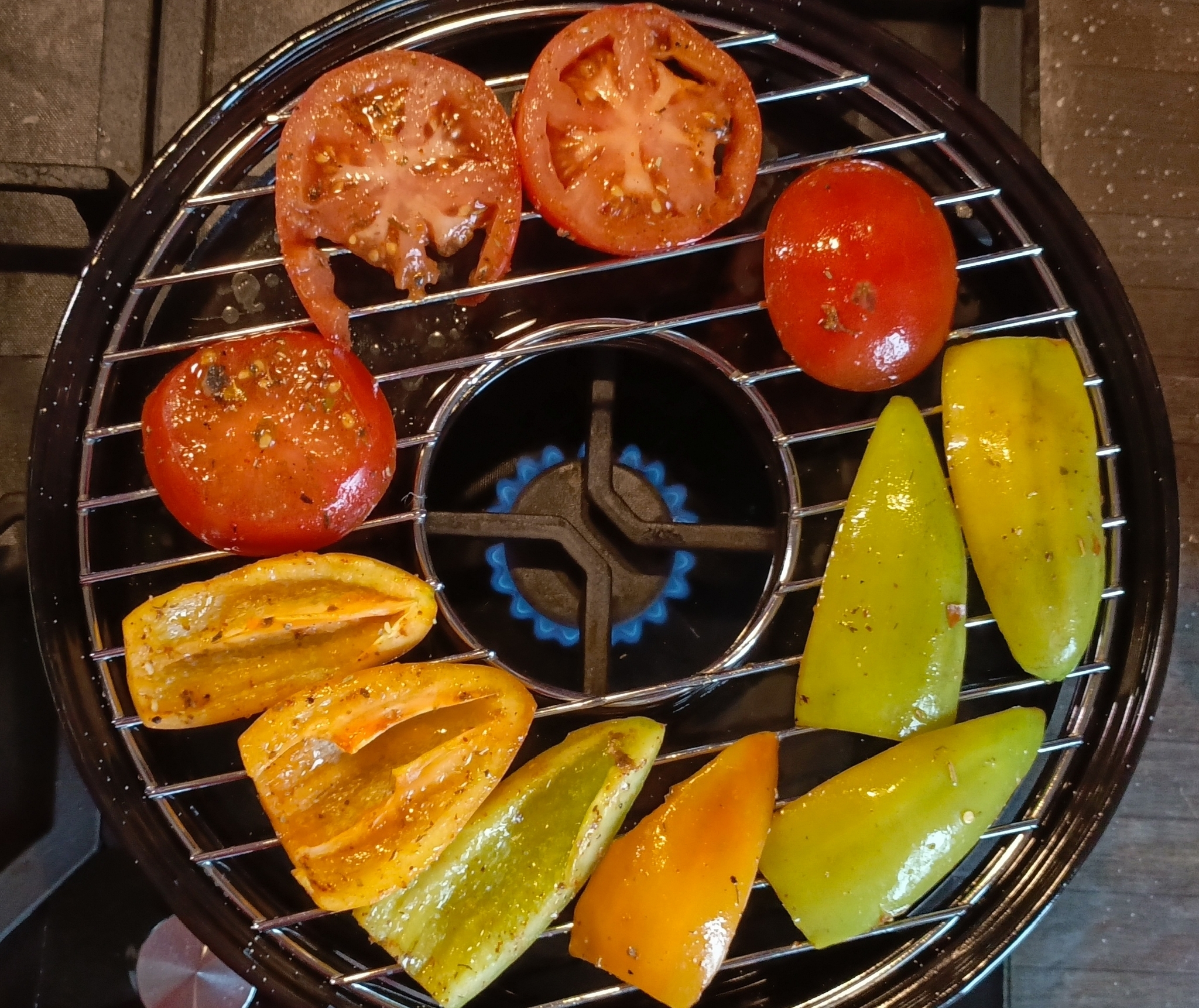 Grill-gas frying pan. How does it compare to an electric barbecue and a regular grill pan? - My, Men's cooking, Comparison, Overview, Meat, Frying pan-Grill, Shashlik, Longpost