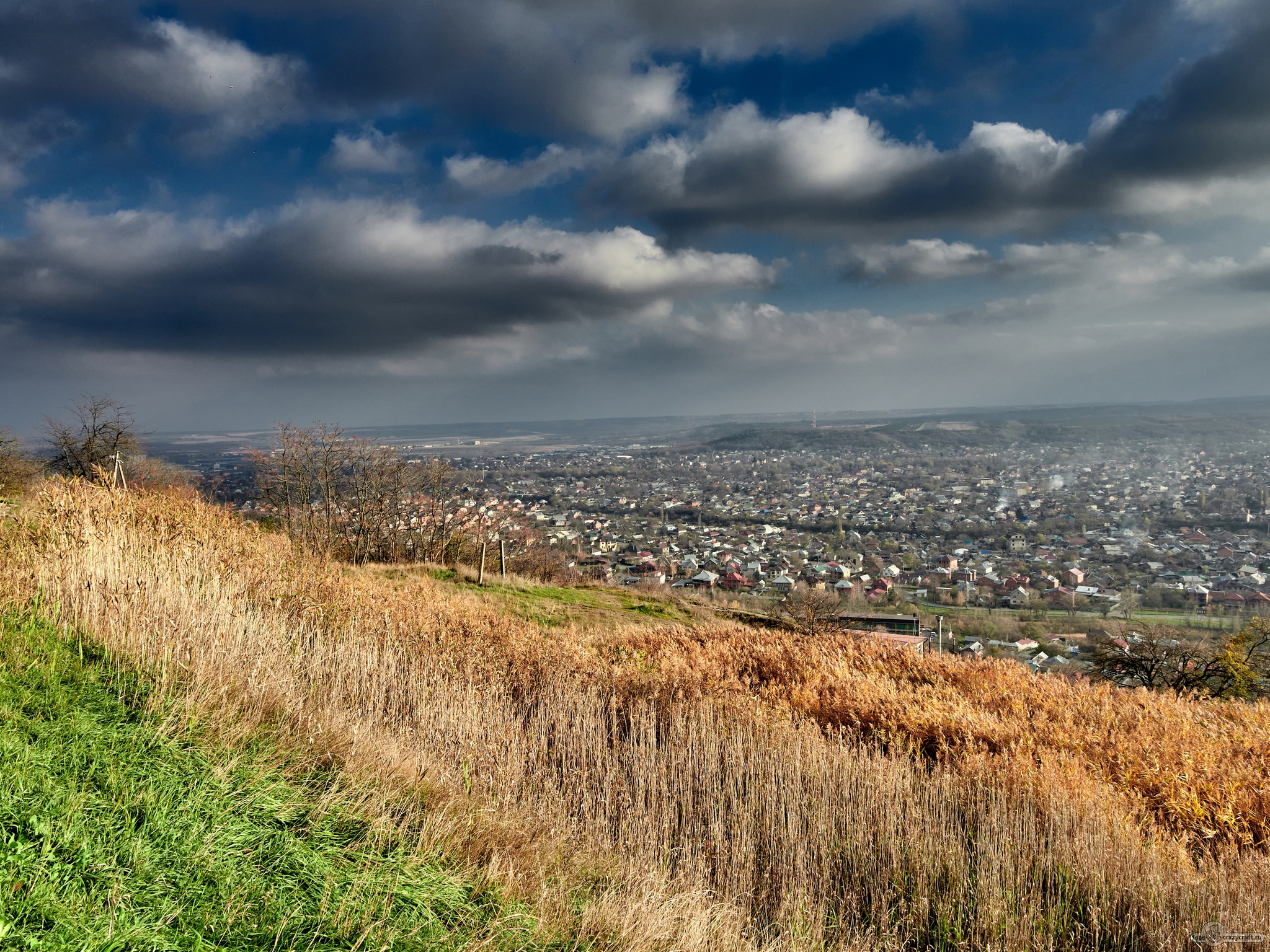 Pyatigorsk, Proval... - My, Landscape, Autumn, The sun, Pyatigorsk, Failure, Sunset, Longpost, The photo