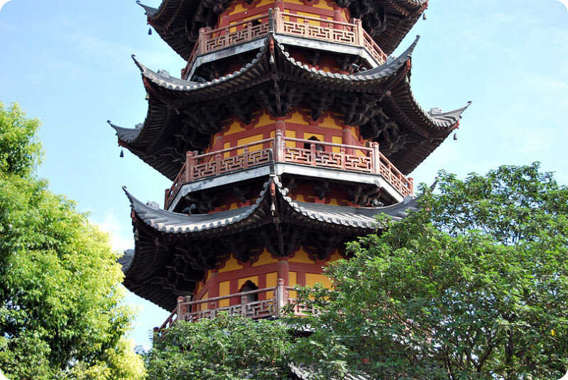 Храм Лунхуасы - Longhua Temple, Shanghai (1/2) - Буддизм, Буддистский храм, Китай, Шанхай, Фотография, Длиннопост