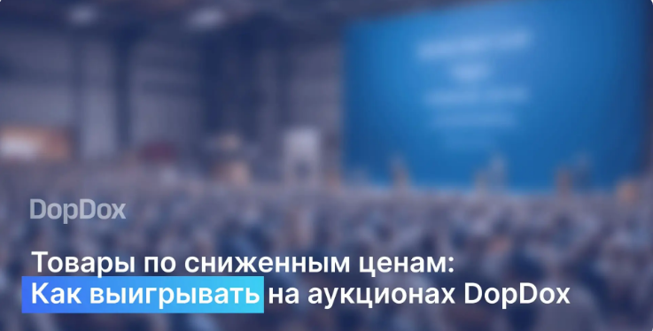 Товары по сниженным ценам:Как выигрывать на аукционах DopDox - Стартап, Предпринимательство, Бизнес, Торговля, Продажа, Уценка, Оптовые продажи, Малый бизнес, Товары, Возврат товара, Китайские товары, Длиннопост