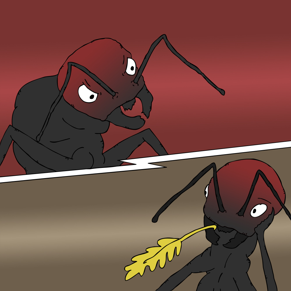 Are there seeds? What if we find them?! - My, Insects, Comics, Humor, Myrmikiper, Ants, Longpost