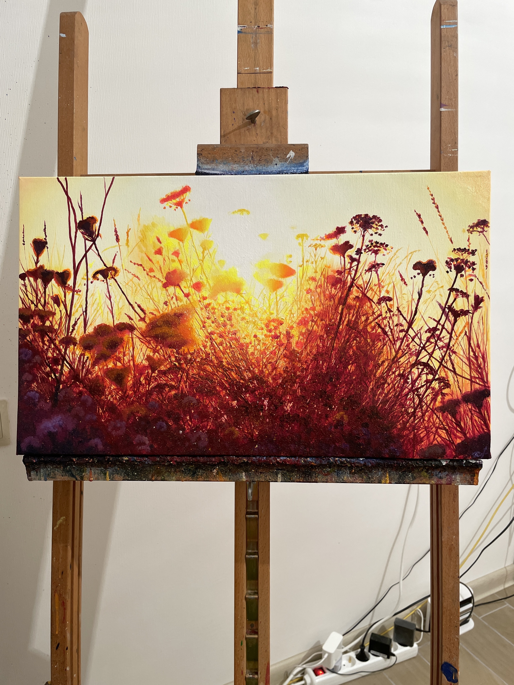 The sun and you - My, Art, Painting, Artist, Oil painting, Art