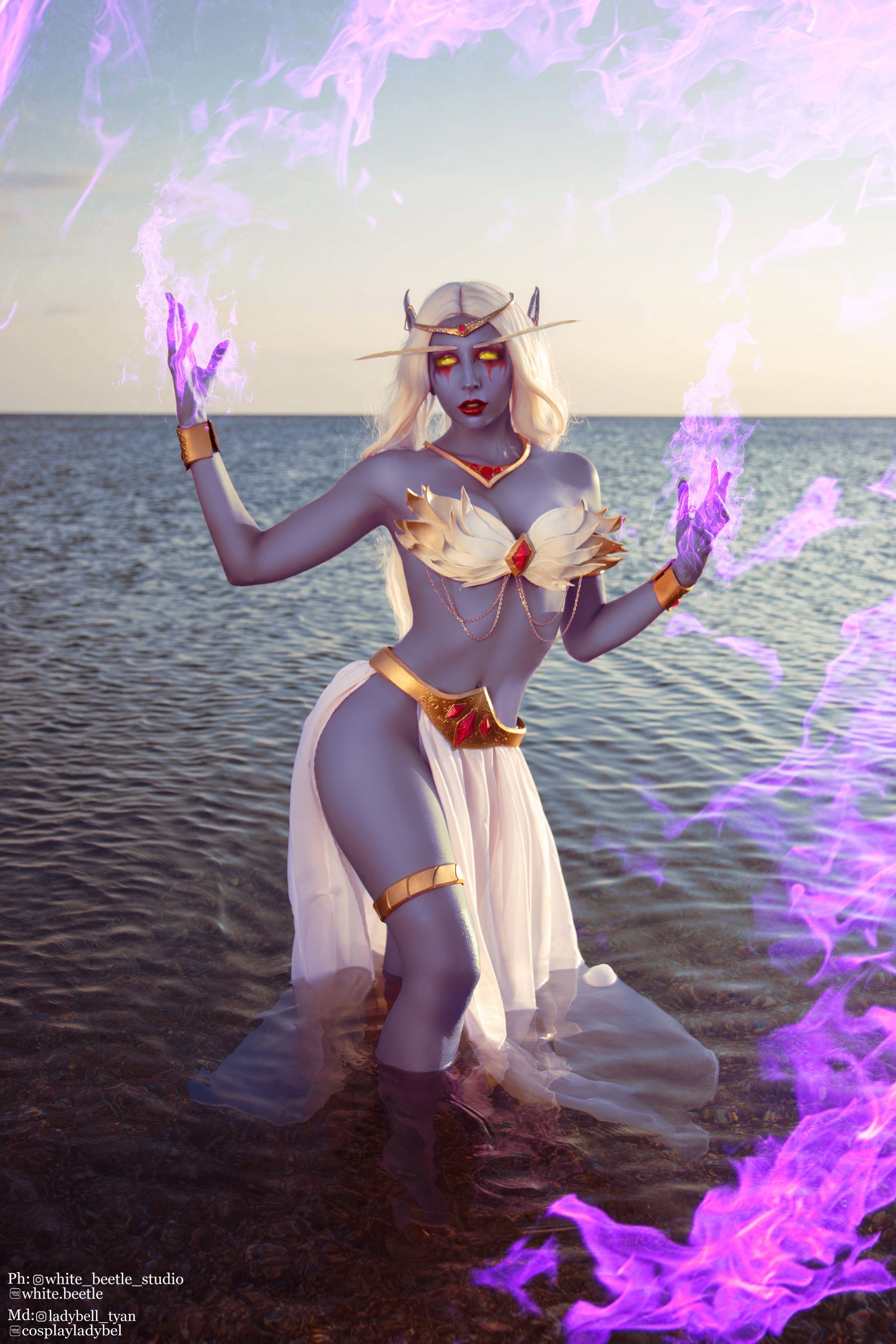 World of Warcraft, Queen Azshara by Ladybell - My, Cosplayers, Cosplay, World of warcraft, Warcraft, Blizzard, Warcraft history, Boosty, Night elfs, Elves, Longpost