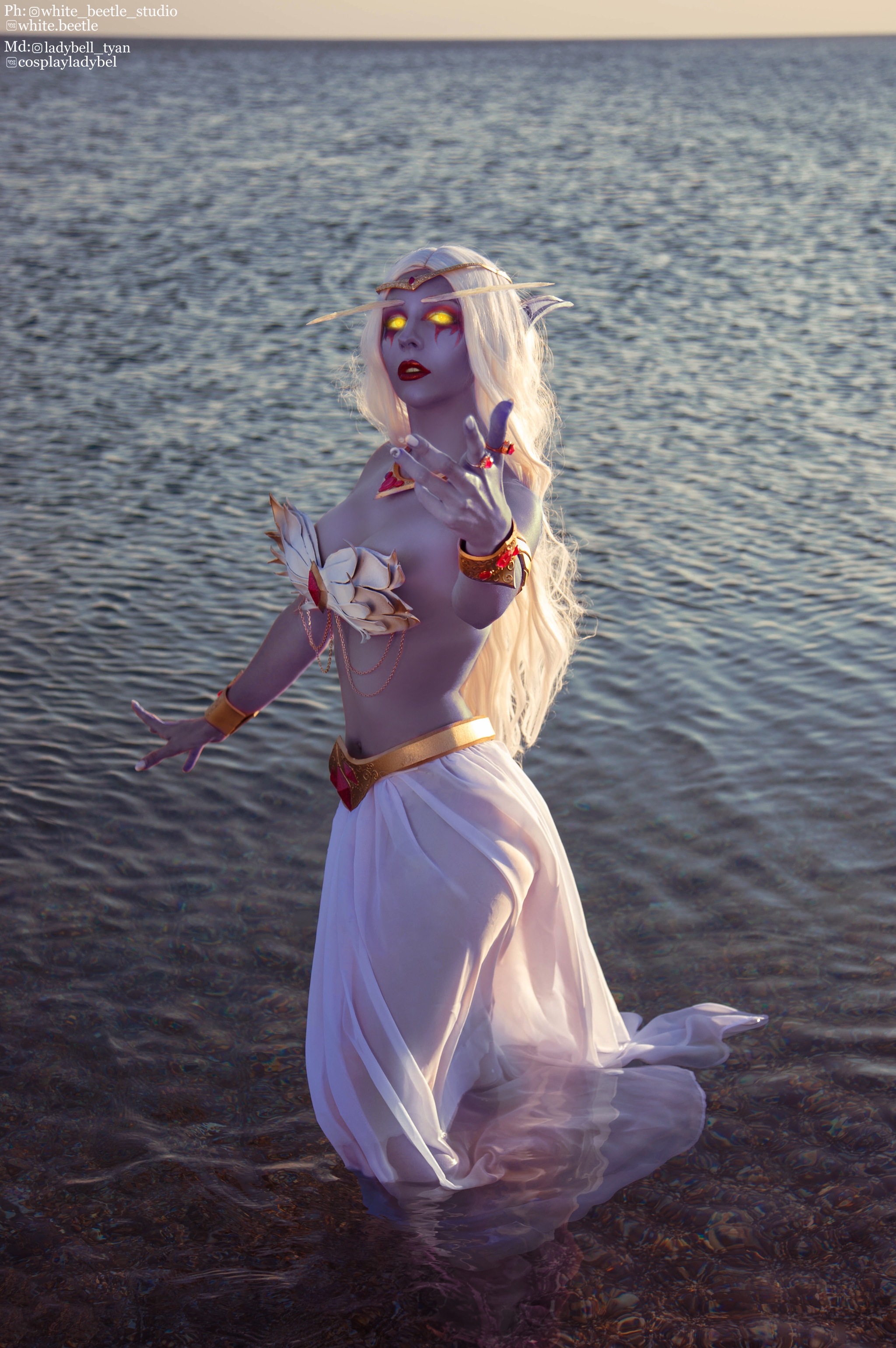 World of Warcraft, Queen Azshara by Ladybell - My, Cosplayers, Cosplay, World of warcraft, Warcraft, Blizzard, Warcraft history, Boosty, Night elfs, Elves, Longpost