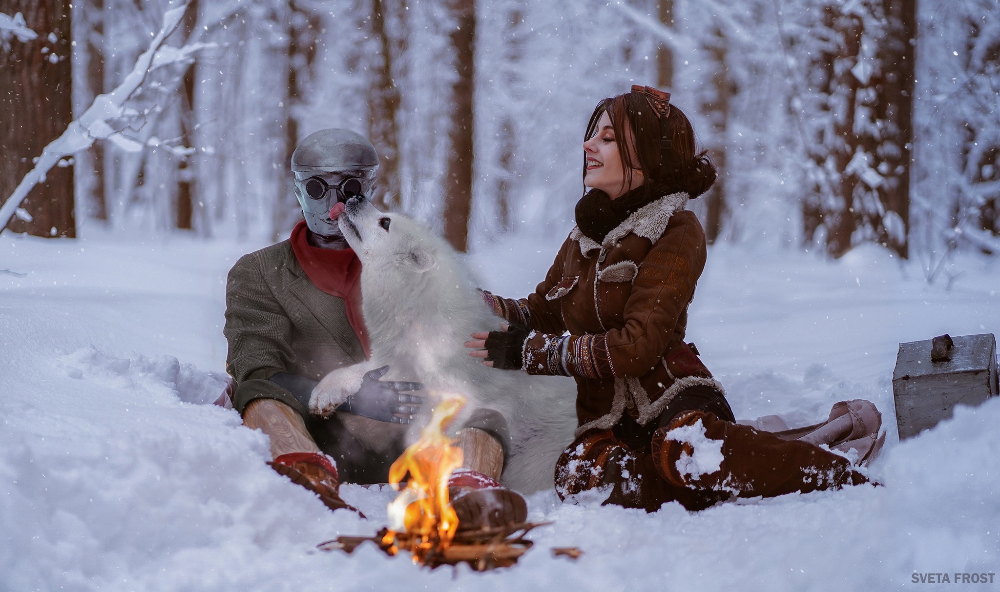 Наш паровоз вперёд лети... - Фотография, Фотосессия, Косплей, Косплееры, Игры, Syberia, Длиннопост