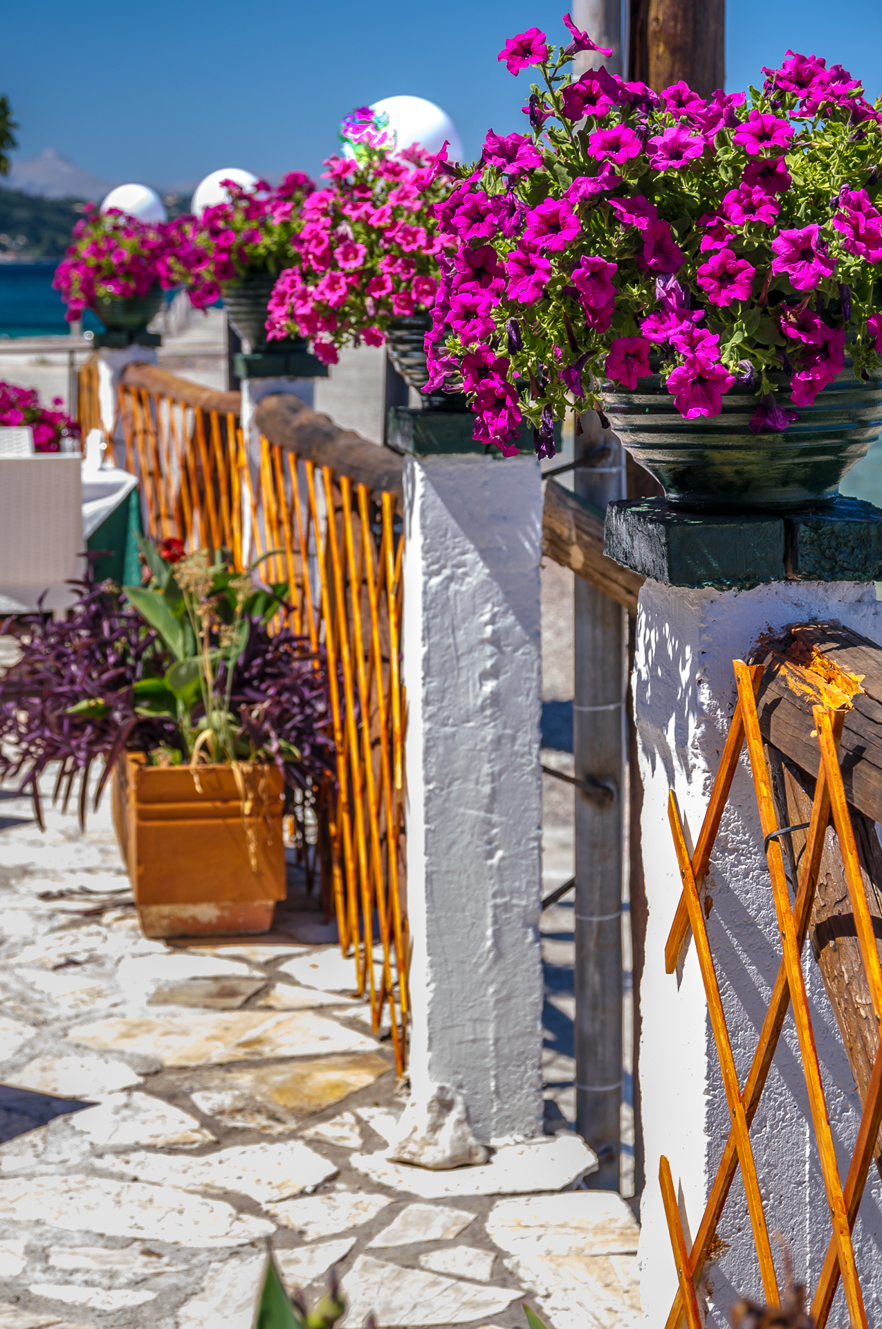 Tavern on the shore - My, Greece, Kerkyra, Tavern, Longpost, The photo