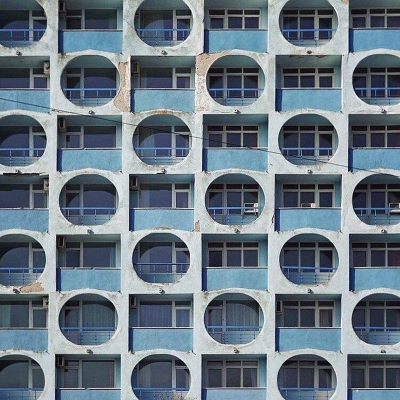 Geometry of windows in the architecture of the USSR - Architecture, Art, sights, Made in USSR, Building, the USSR, Telegram (link), Longpost