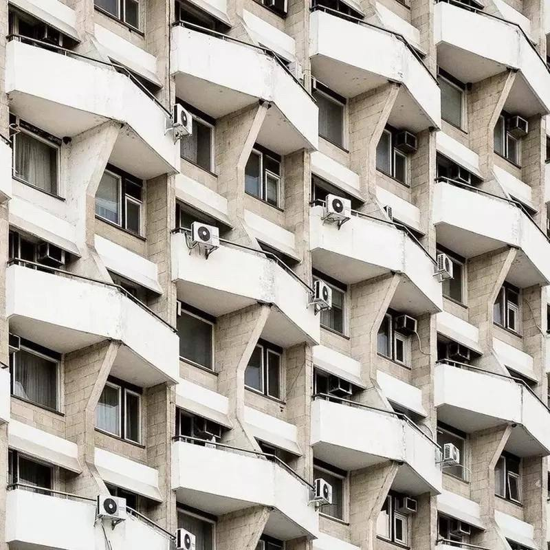 Geometry of windows in the architecture of the USSR - Architecture, Art, sights, Made in USSR, Building, the USSR, Telegram (link), Longpost