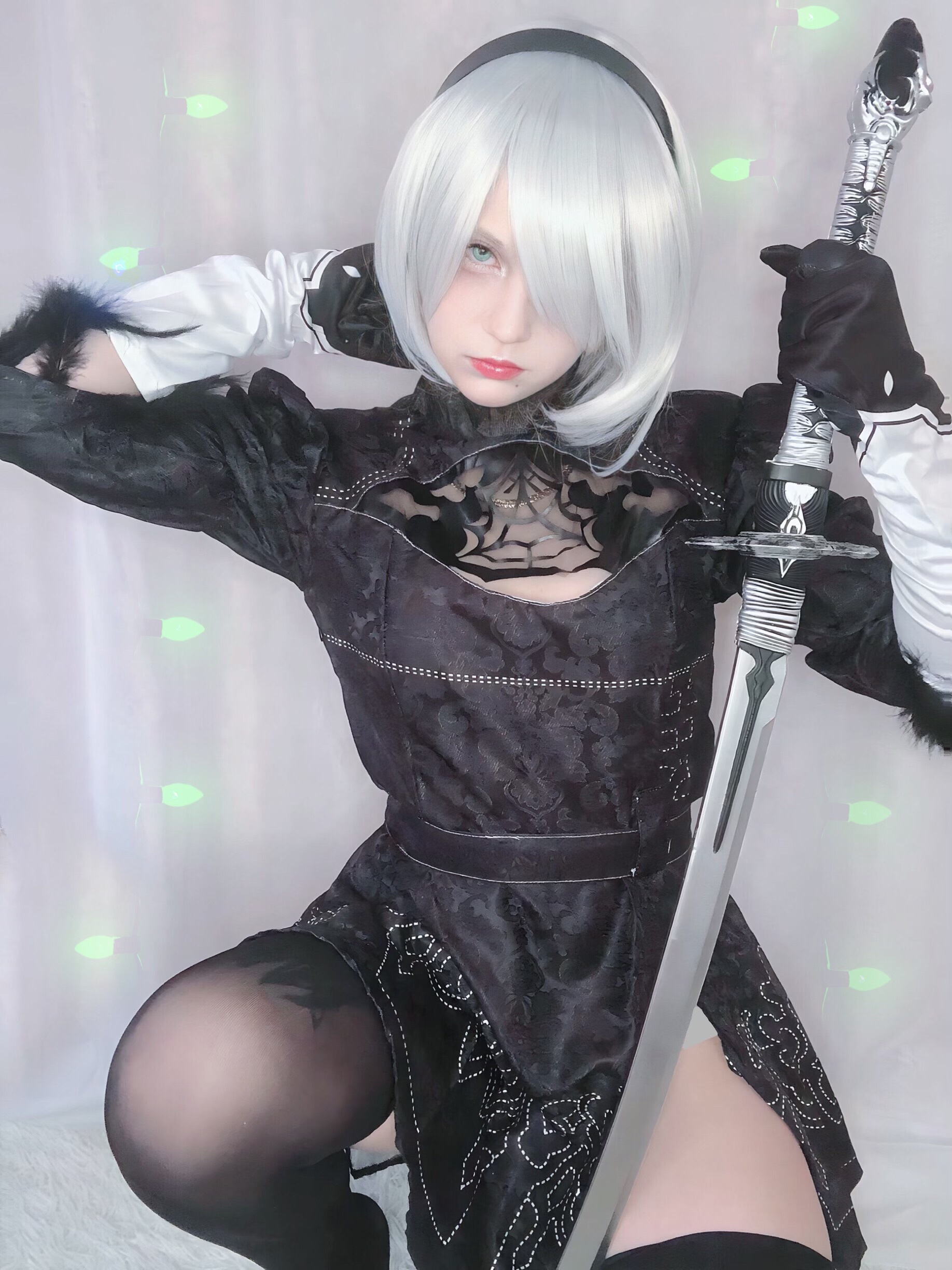 2B Nier Automata - My, Cosplay, Cosplayers, Costume, PHOTOSESSION, Anime, Yorha unit No 2 type B, NIER Automata, Fashion model, Games, Gameplay, EA Games, Longpost