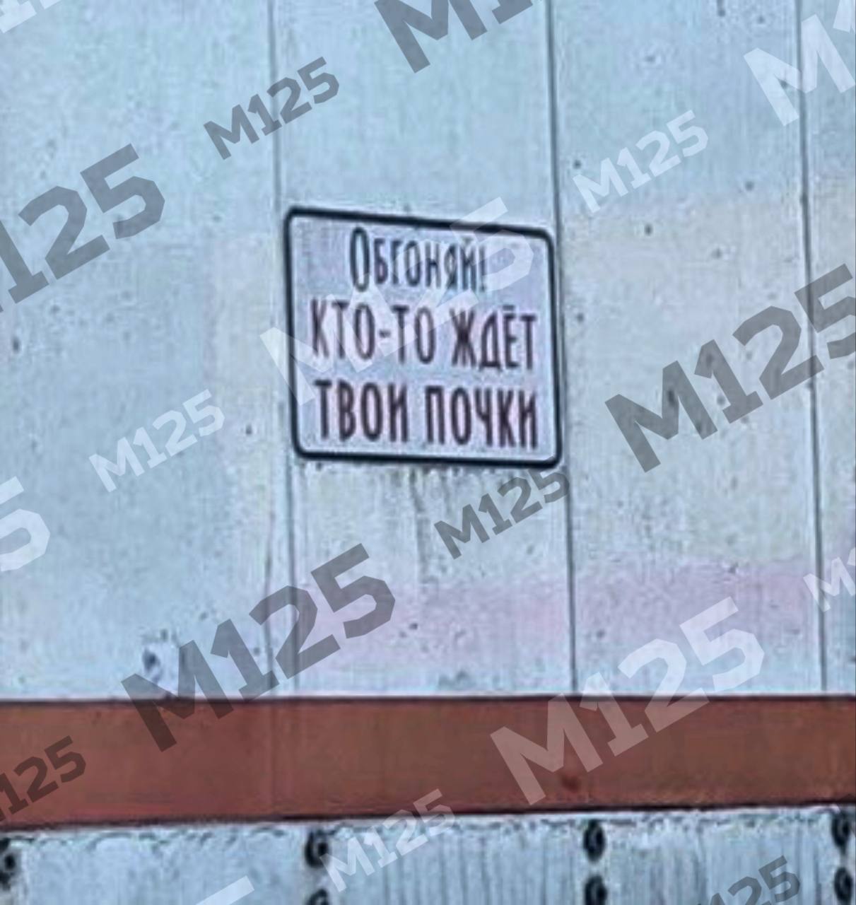 Kidney manipulation on the highway in Moscow - My, Moscow, Humor, Moscow region, Transport, Wagon, Truck, Inscription, Lettering on the car, Auto, Overtaking, Traffic rules, Truckers, Longpost