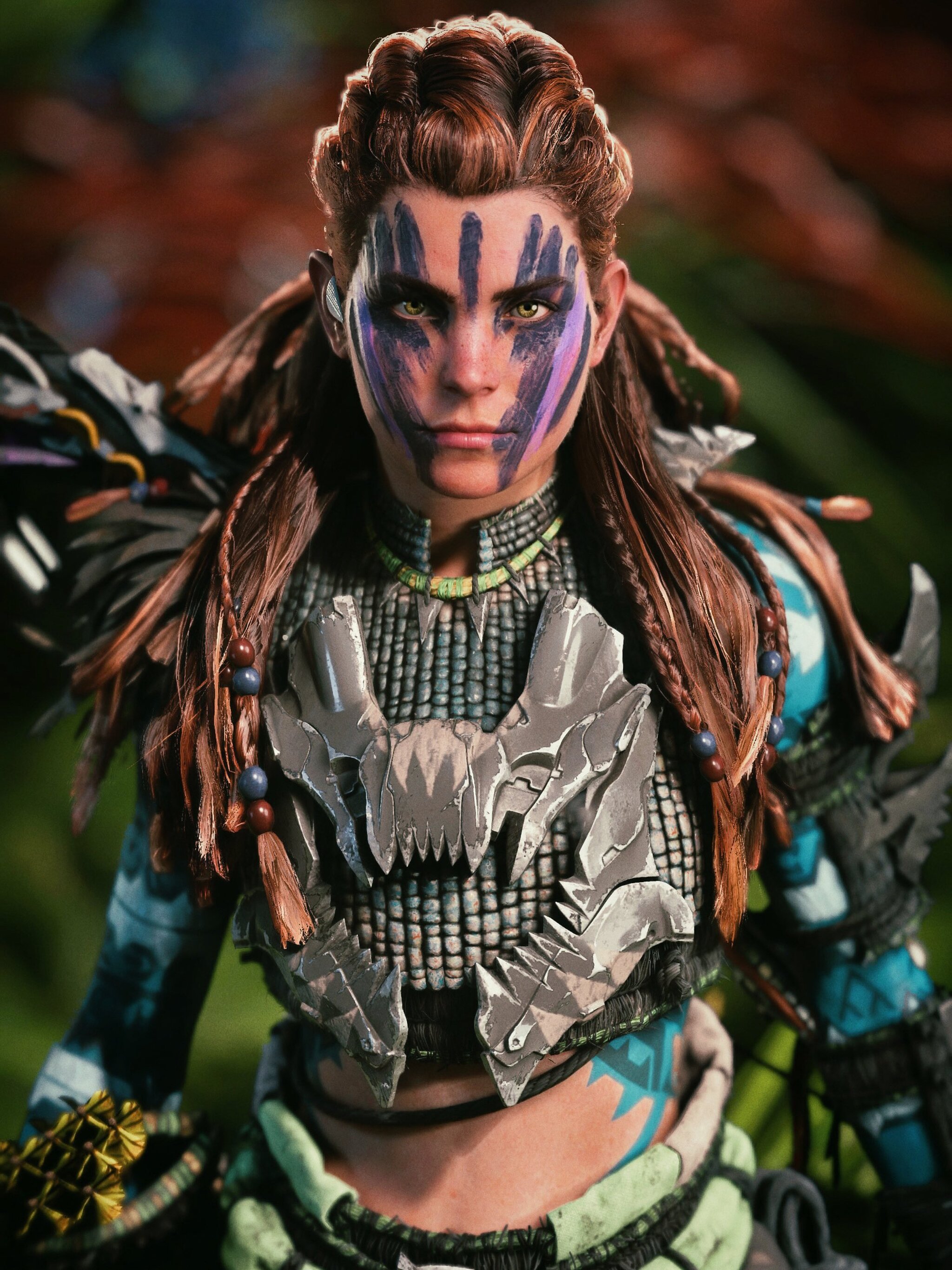 Элой - Арт, 3D, Игры, Horizon Zero Dawn, Horizon forbidden west, Элой, Девушки, Скриншот, Фотография, Фоторежим, Природа, Постапокалипсис, Длиннопост