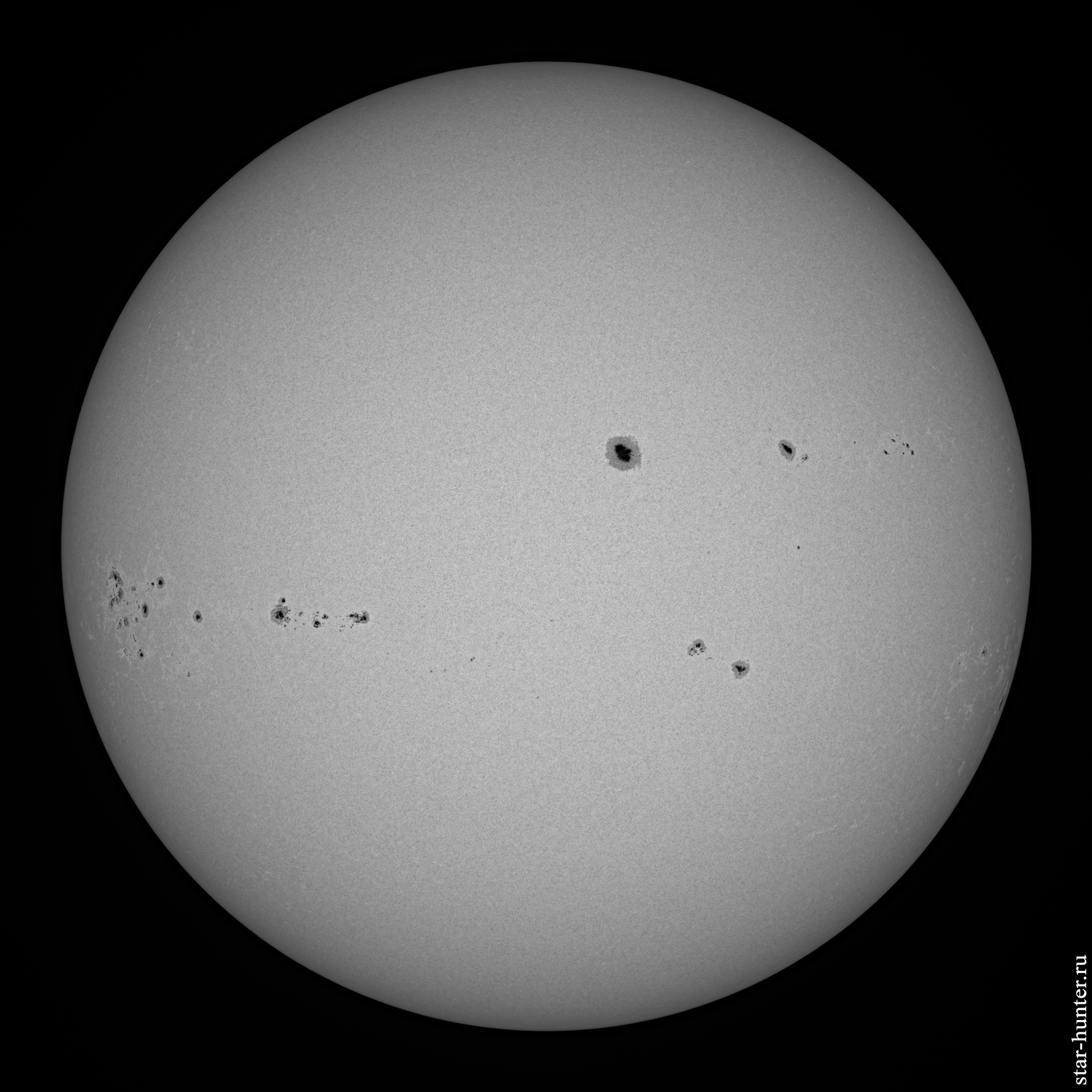 Sun, November 5, 2024, 1:37 PM - My, The sun, Astrophoto, Astronomy, Space, Starhunter, Anapa, Anapadvor