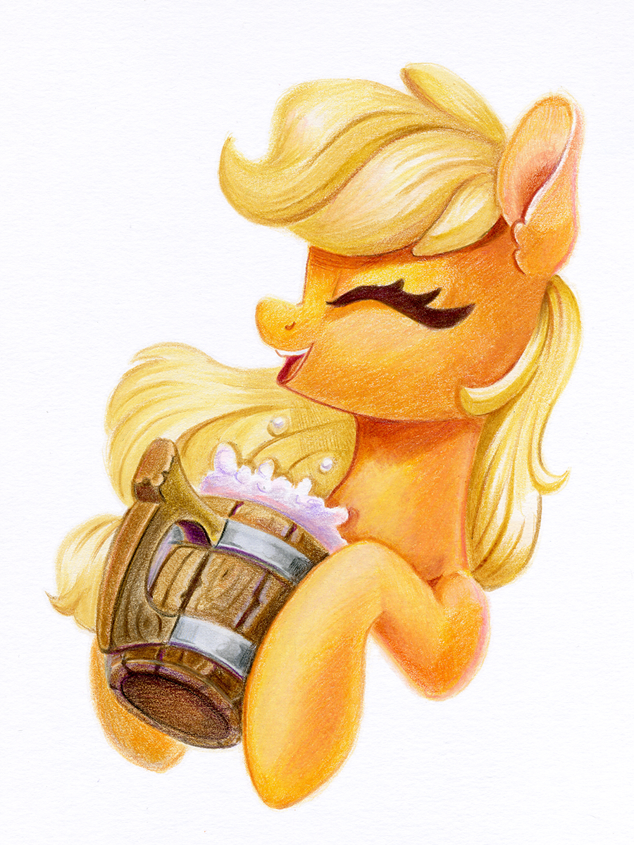 Cider! - My little pony, Applejack, Maytee