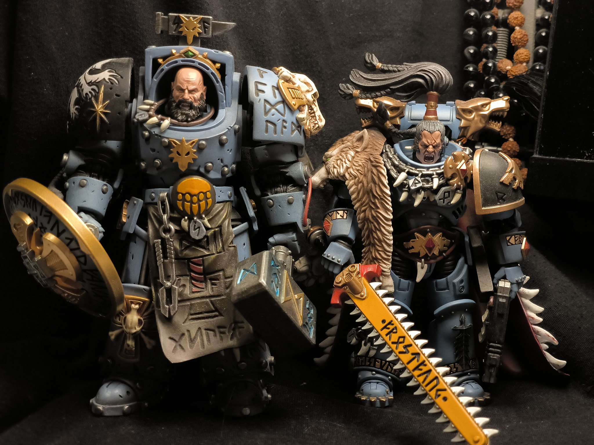 JoyToy Warhammer, what are you doing... - My, Warhammer, Joy toy, Adeptus Astartes, Warhammer 40k, Warhammer 30k, Painting, Longpost