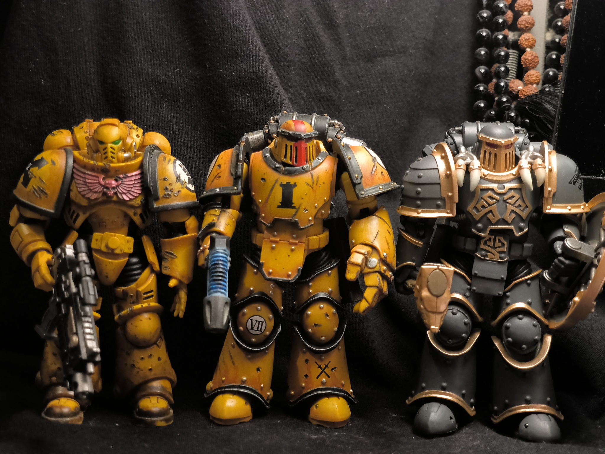 JoyToy Warhammer, what are you doing... - My, Warhammer, Joy toy, Adeptus Astartes, Warhammer 40k, Warhammer 30k, Painting, Longpost