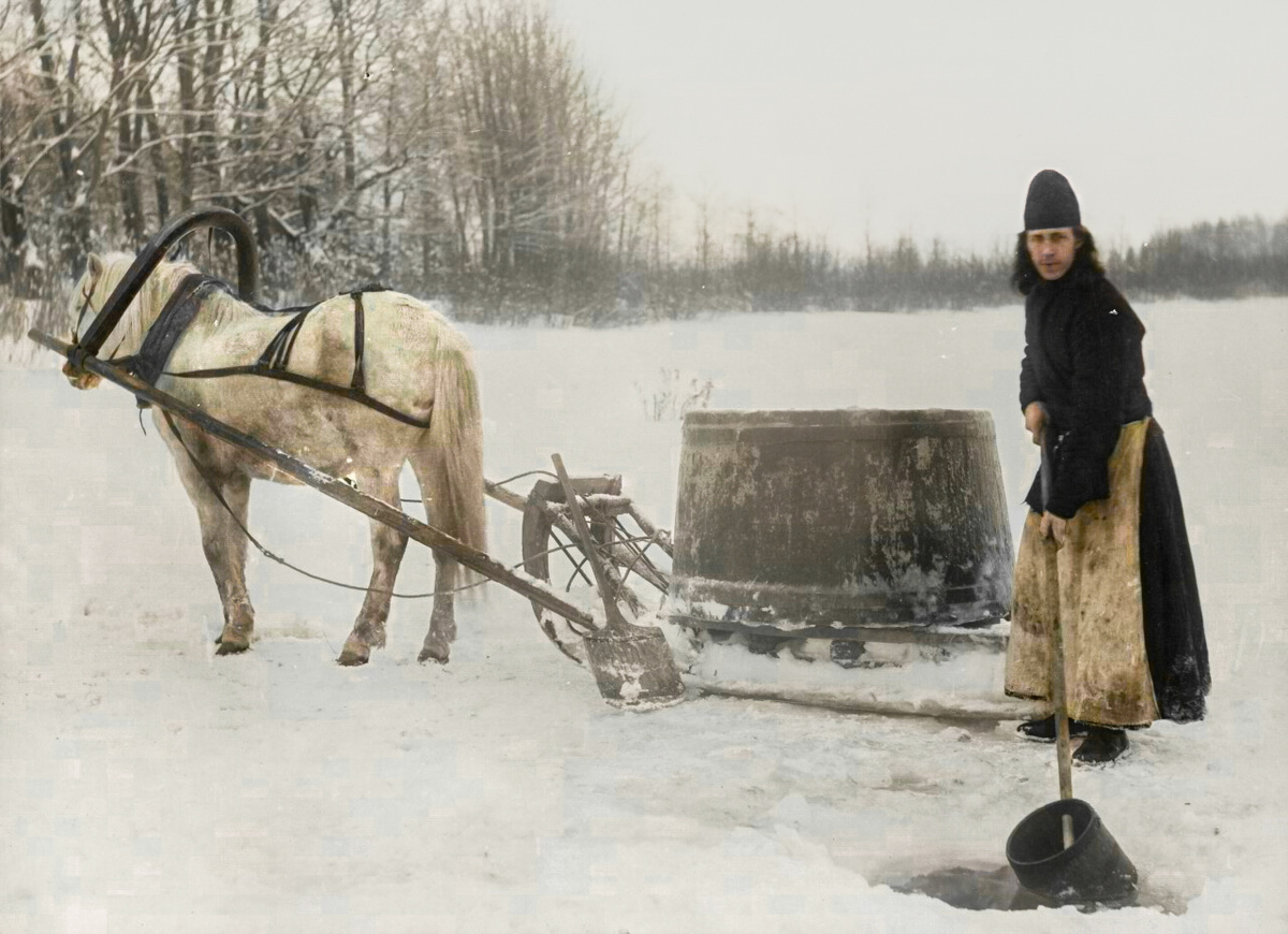 A selection of interesting and unusual photographs of the Russian Empire. 20 colorized photographs. Part VII - My, Historical photo, Old photo, История России, Российская империя, 19th century, 20th century, Colorization, Longpost