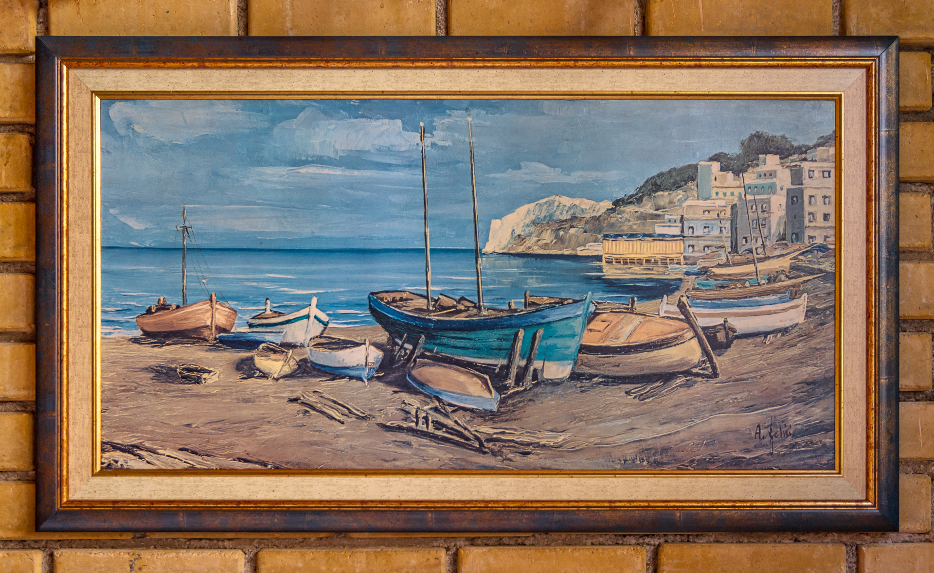 Old Corfu - My, Greece, Kerkyra, Painting, Painting, Tavern