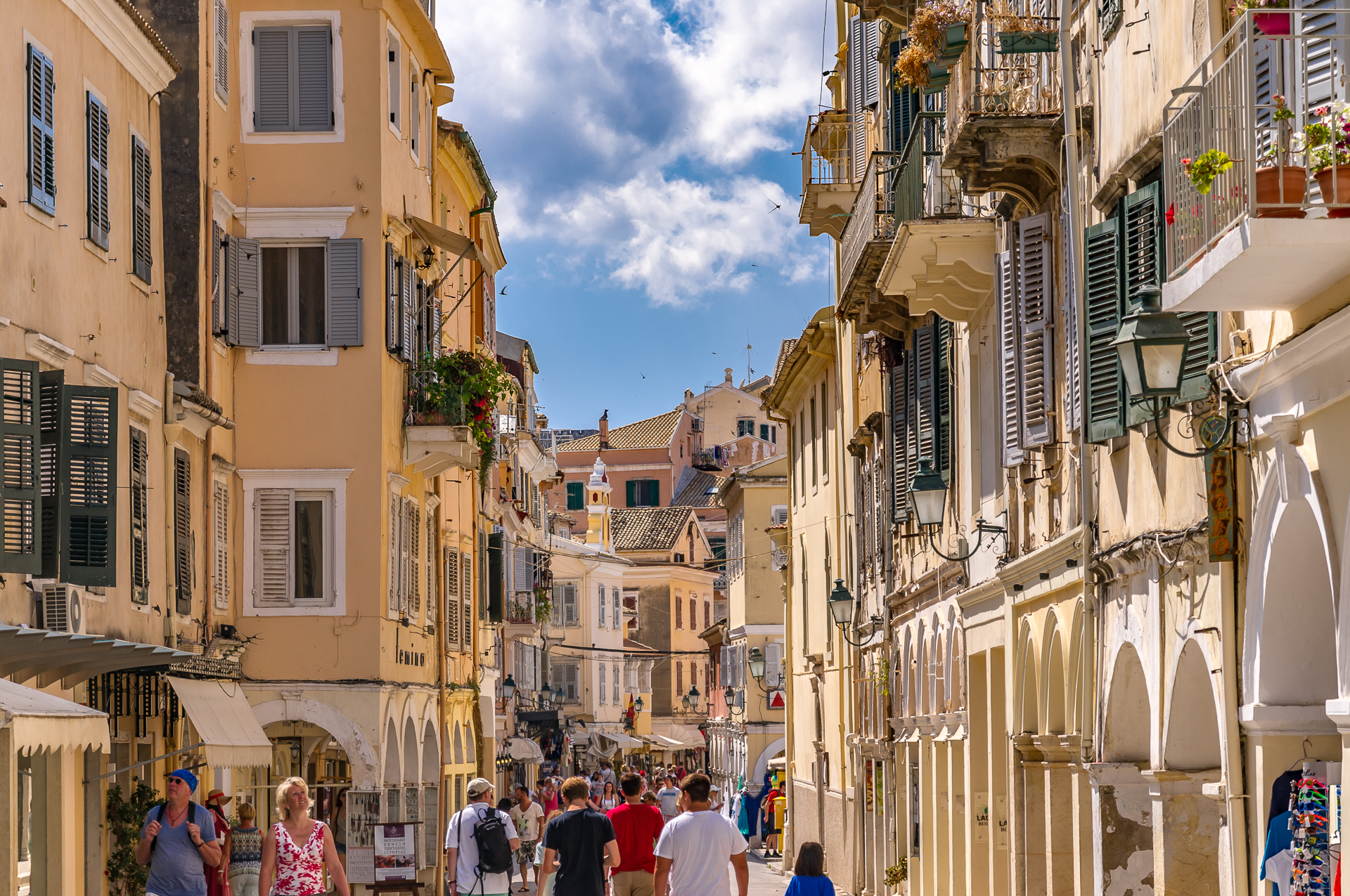 In old Kerkyra - My, Greece, Kerkyra, Slum, The street, Longpost