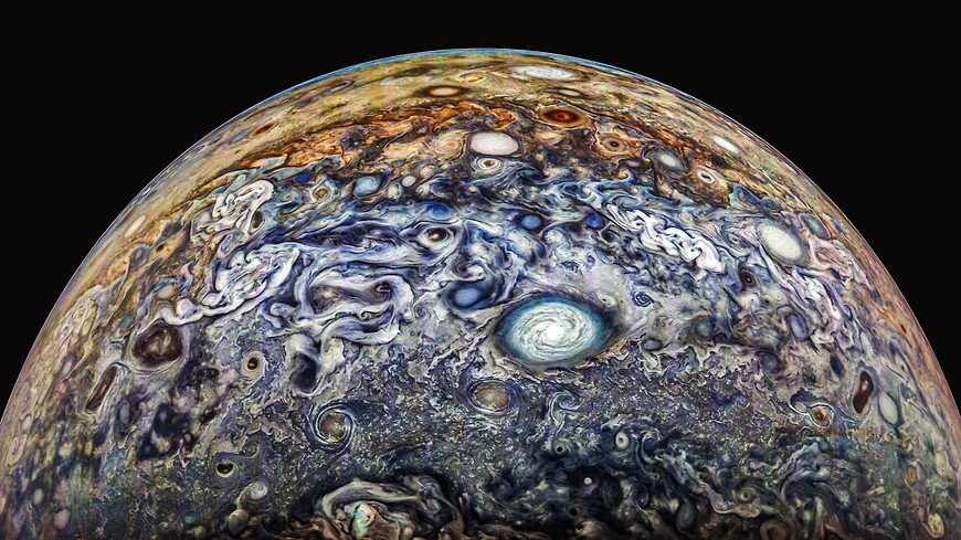 The clearest photos of Jupiter in history have been published - Astronomy, Cosmonautics, Jupiter, NASA, Longpost