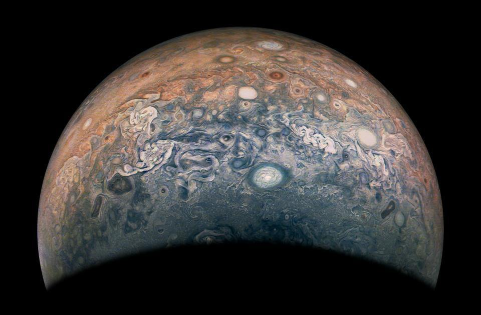 The clearest photos of Jupiter in history have been published - Astronomy, Cosmonautics, Jupiter, NASA, Longpost