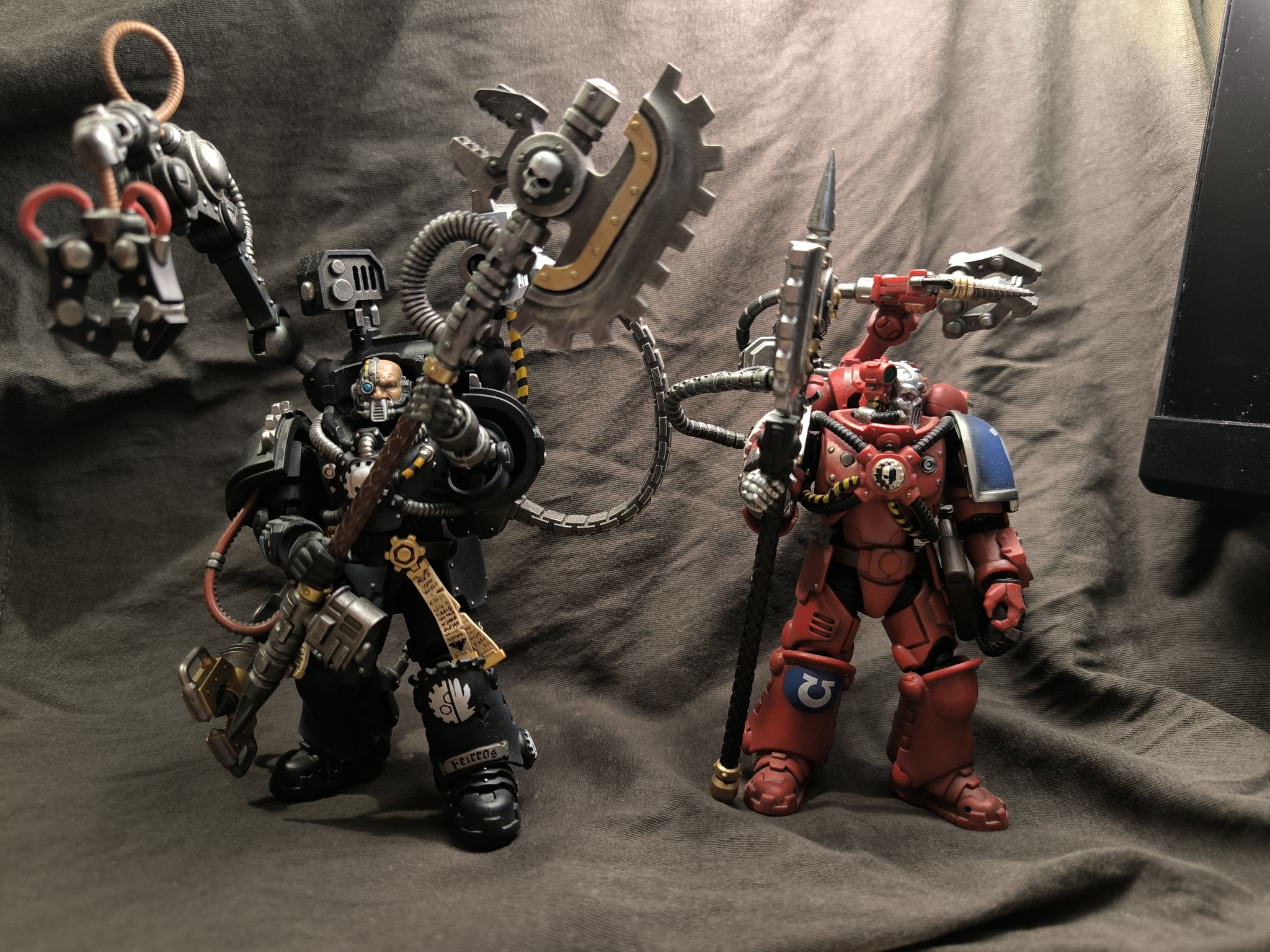 Continuation of the post JoyToy Warhammer, what are you doing... - Warhammer, Joy toy, Adeptus Astartes, Warhammer 40k, Warhammer 30k, Painting, Longpost, Reply to post