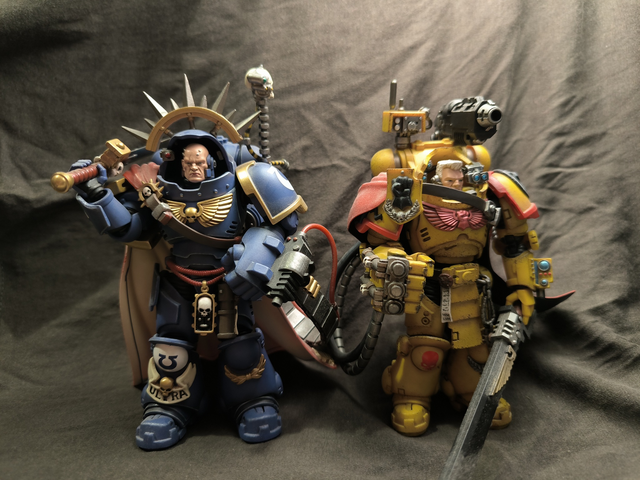 Continuation of the post JoyToy Warhammer, what are you doing... - Warhammer, Joy toy, Adeptus Astartes, Warhammer 40k, Warhammer 30k, Painting, Longpost, Reply to post