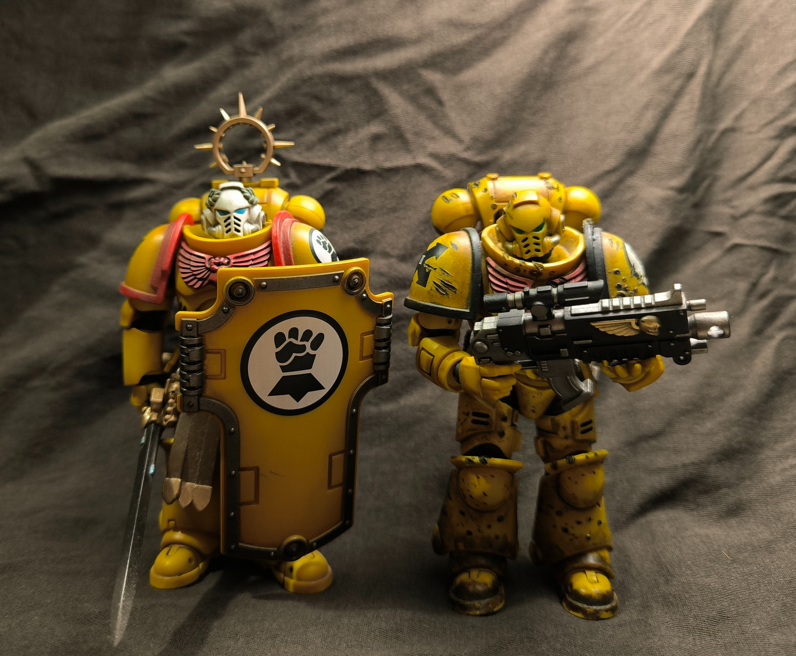 Continuation of the post JoyToy Warhammer, what are you doing... - Warhammer, Joy toy, Adeptus Astartes, Warhammer 40k, Warhammer 30k, Painting, Longpost, Reply to post