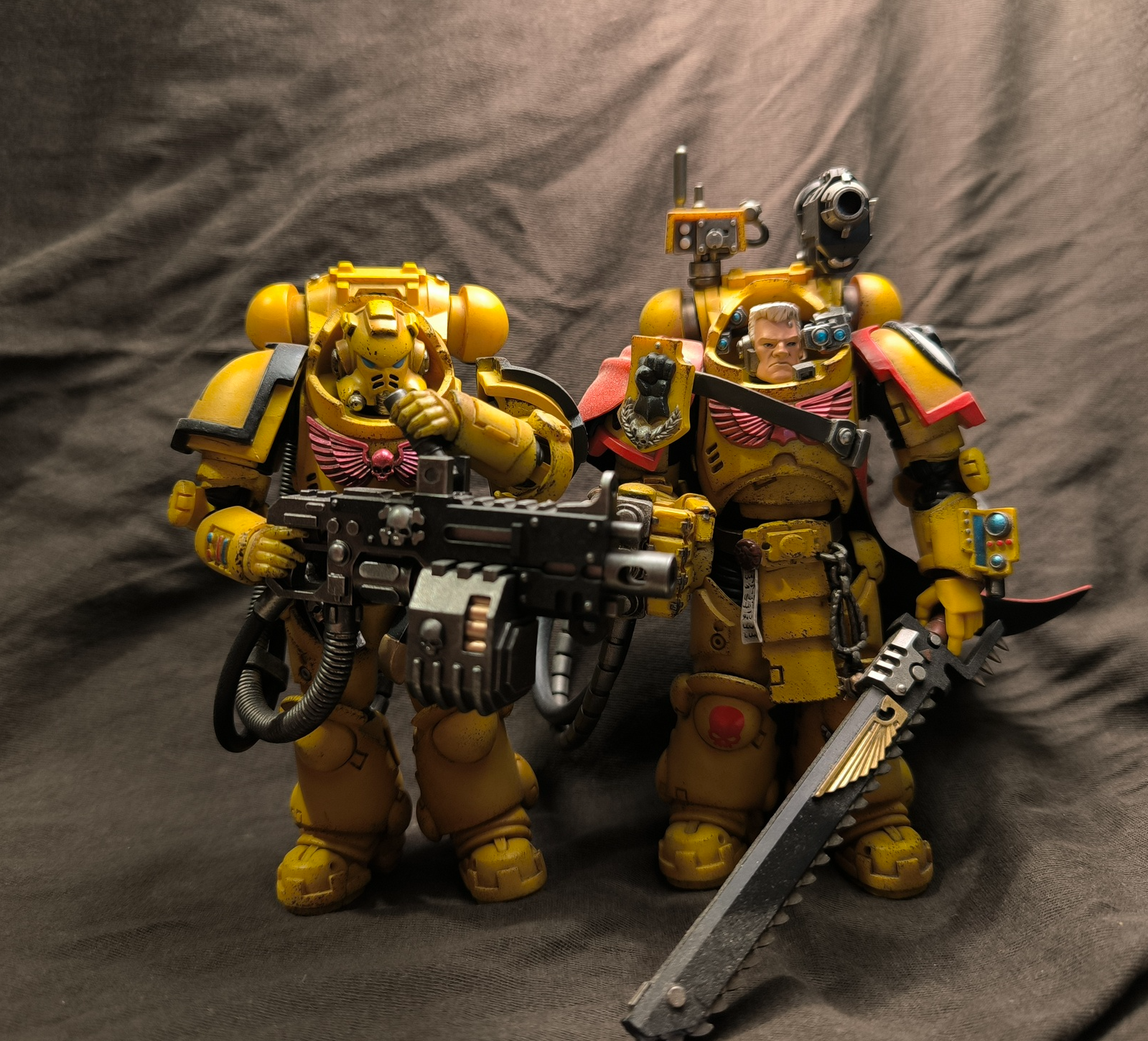 Continuation of the post JoyToy Warhammer, what are you doing... - Warhammer, Joy toy, Adeptus Astartes, Warhammer 40k, Warhammer 30k, Painting, Longpost, Reply to post