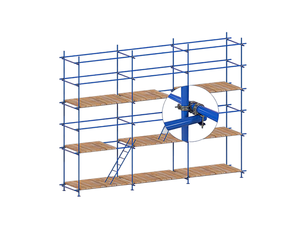 Clamp scaffolding - Production, Repair, Building, Rent, Advertising, Longpost