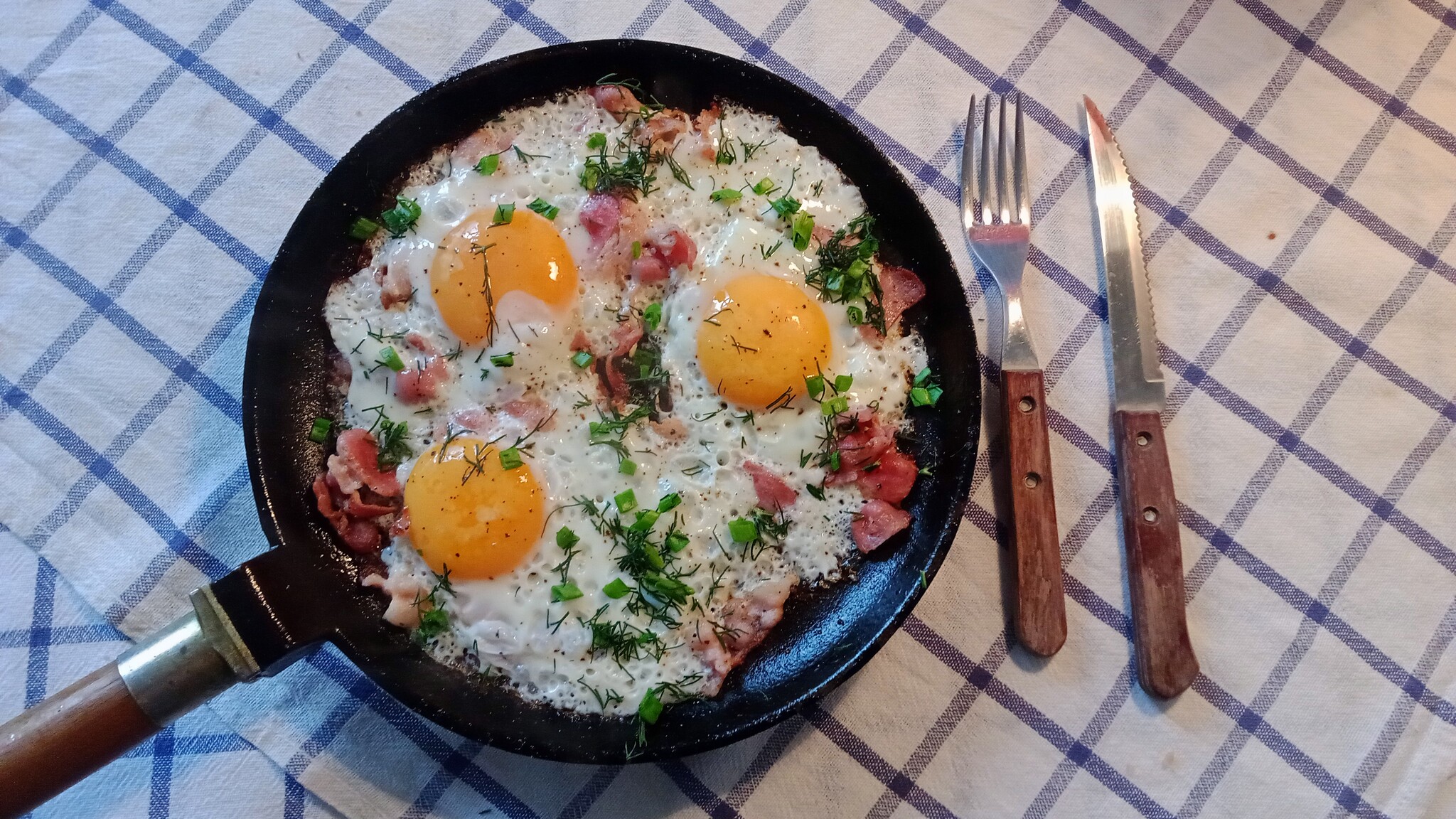 Fried eggs - My, Cooking, Eggs, A life, Longpost